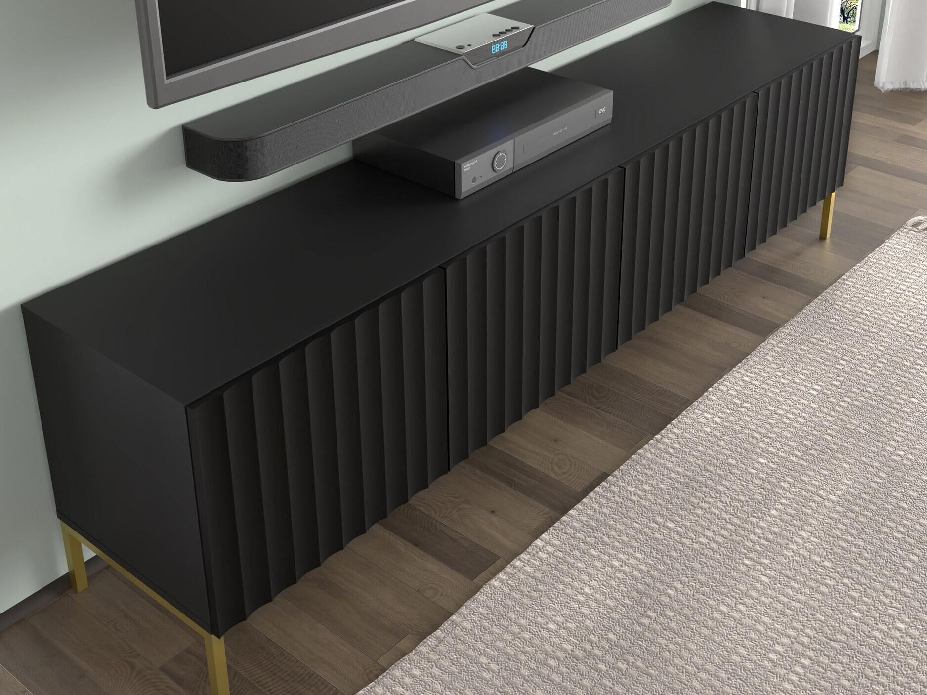 TV sto Soropho 103 (Crno)