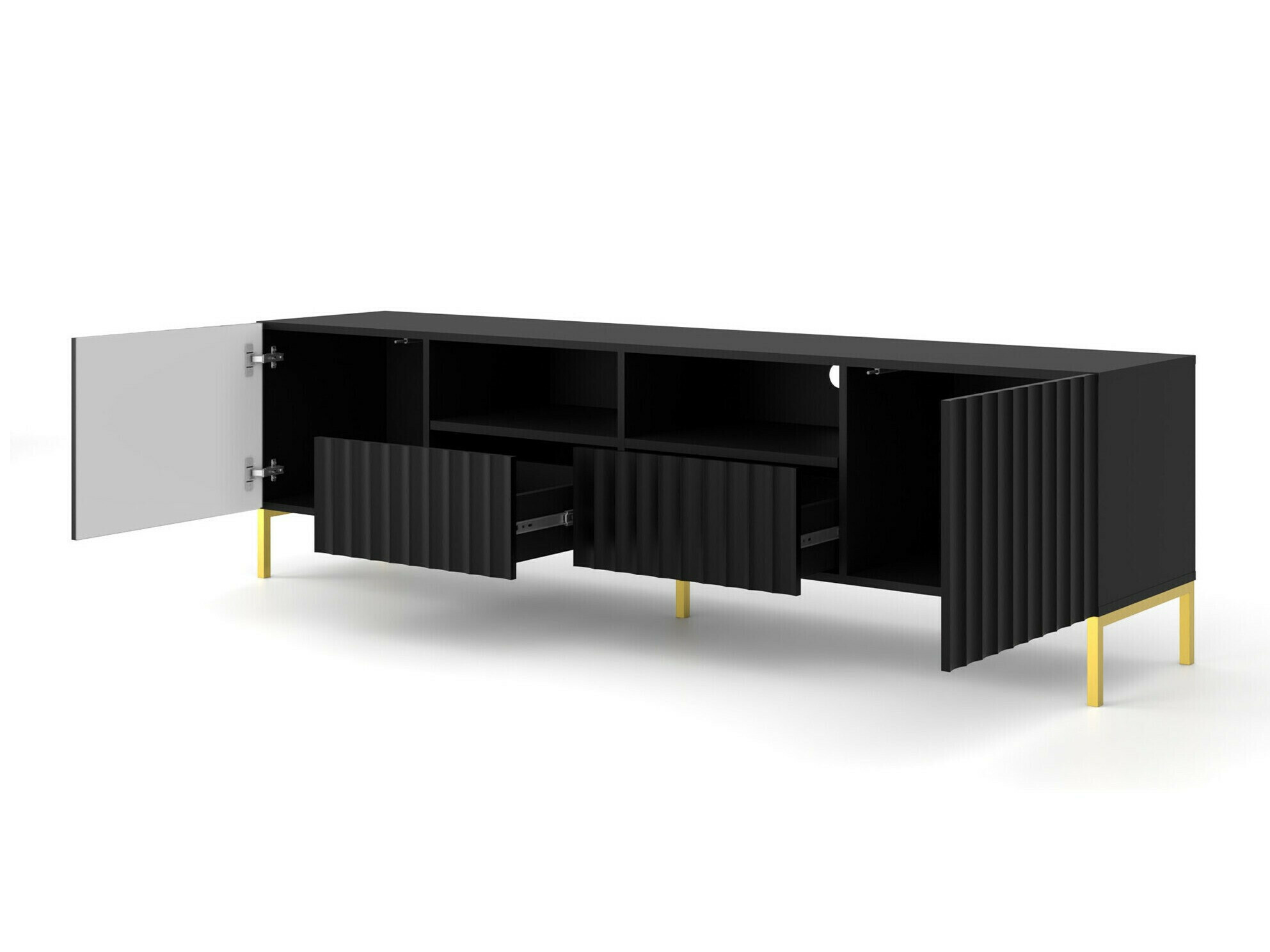 Set za dnevnu sobu Soropho 105 (Crno)