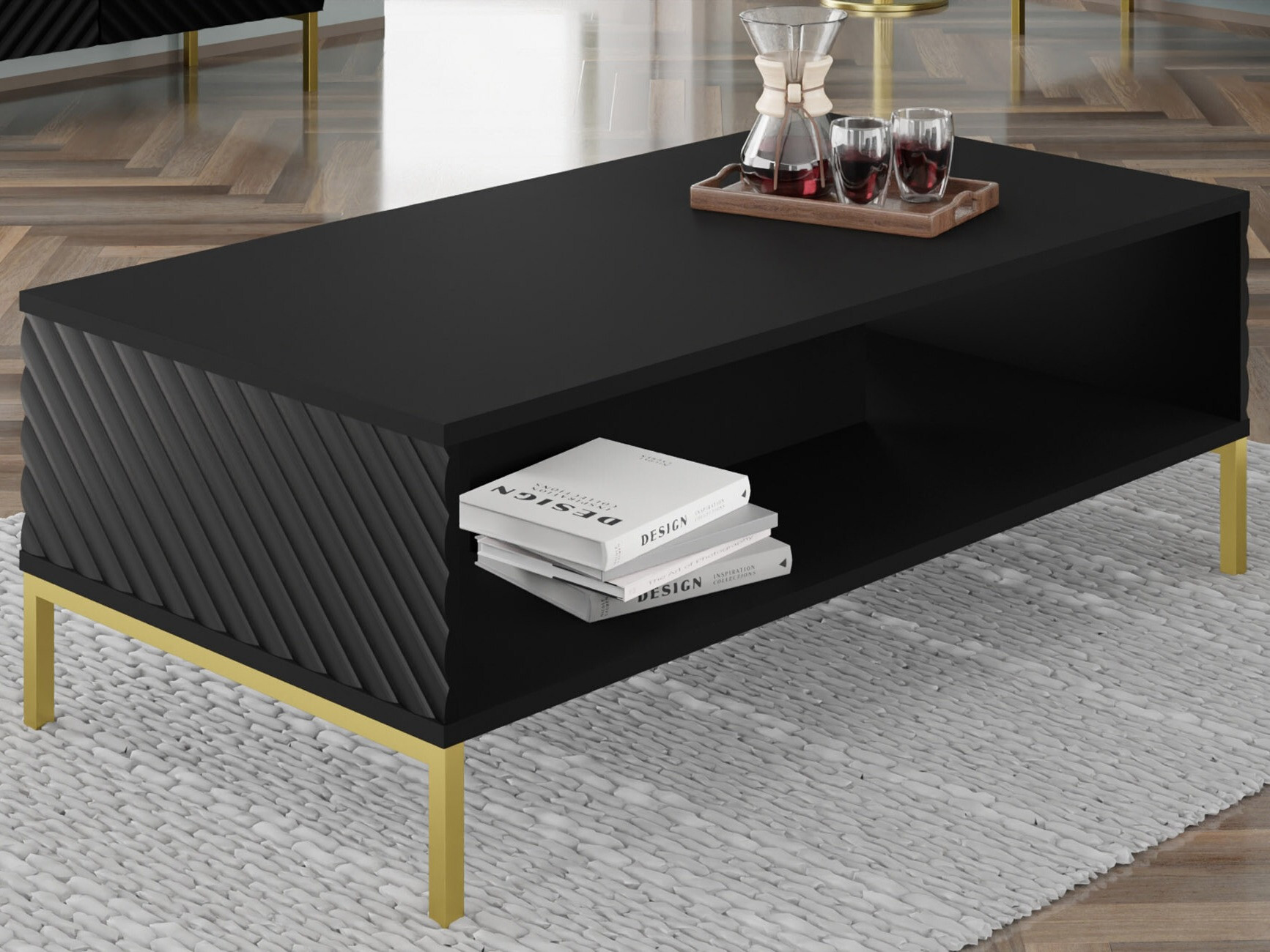 Stočić za kafu Fivremu 106 (Crno)