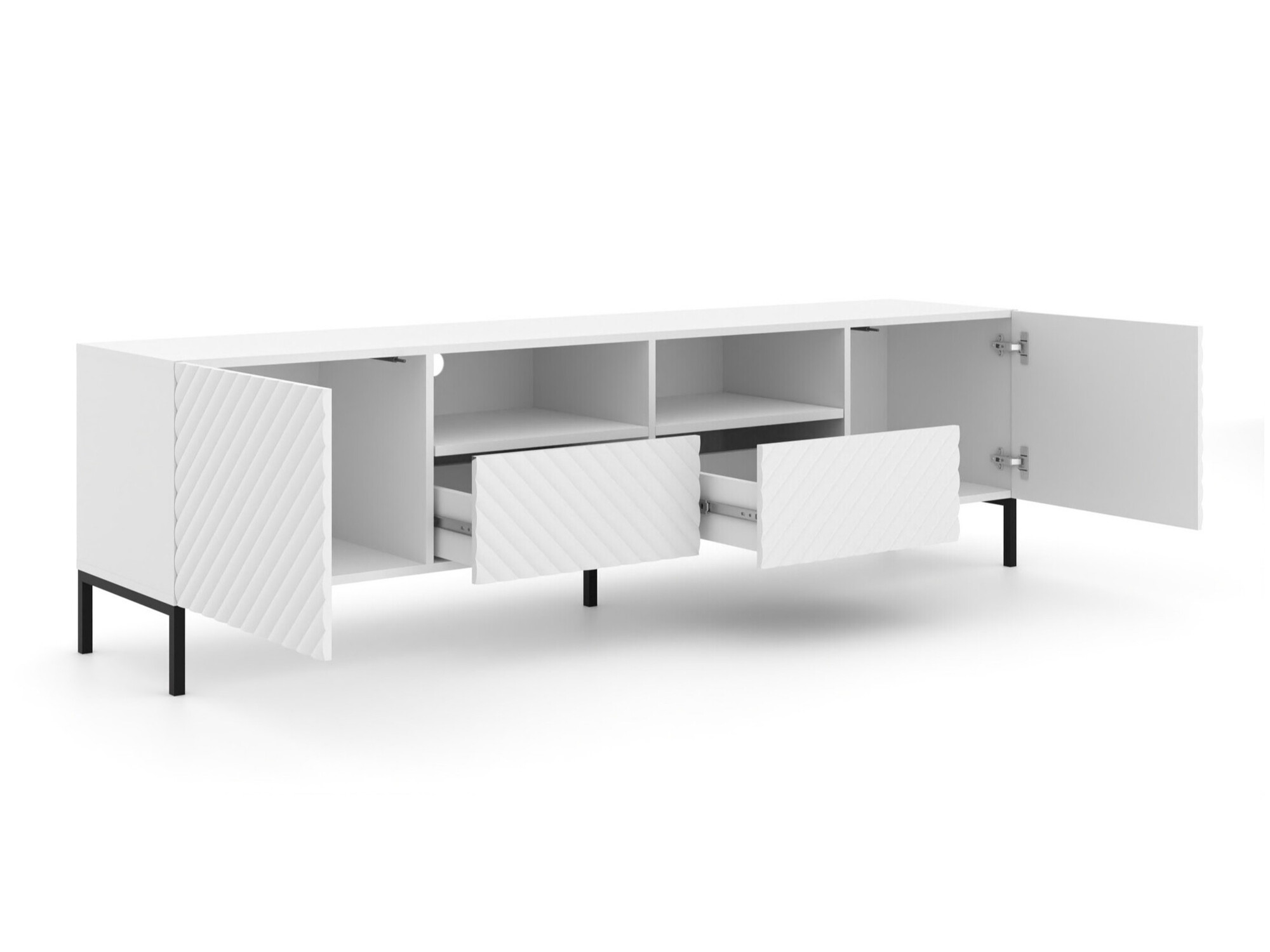 TV komoda Fivremu 103 (Belo)