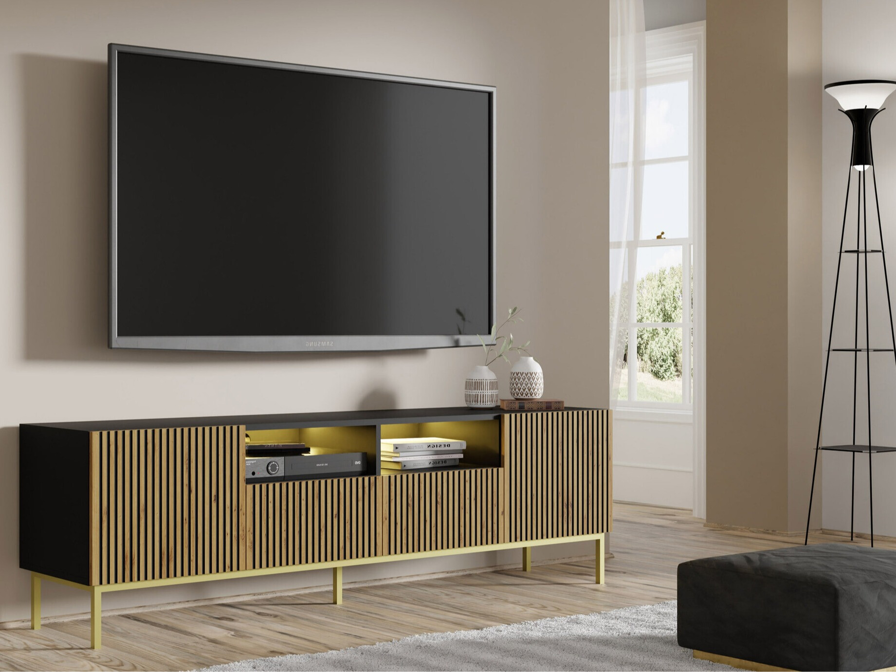 TV komoda Talsalu 100 (Zlatna)