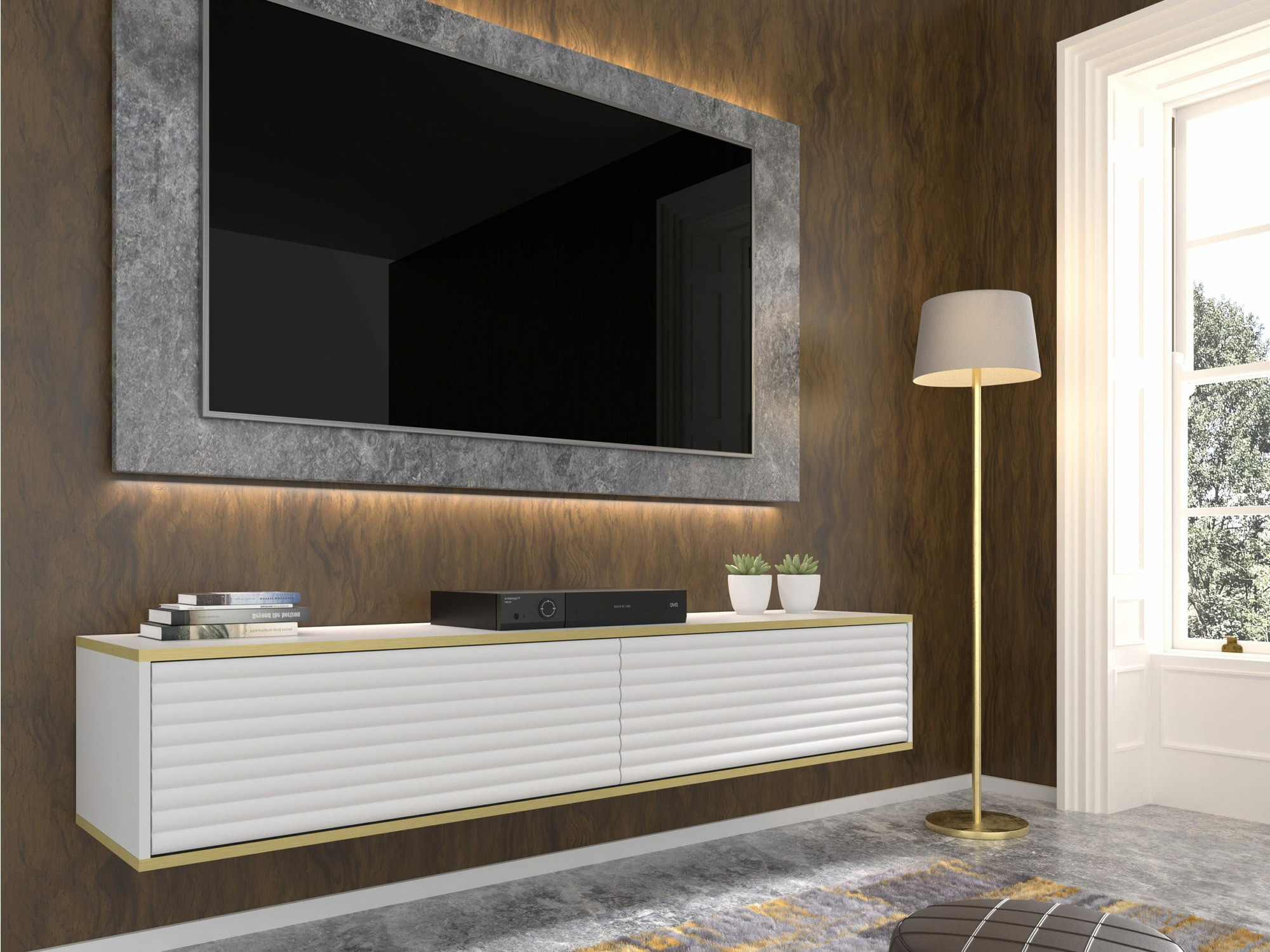 TV sto Buffalo 153 (Belo)