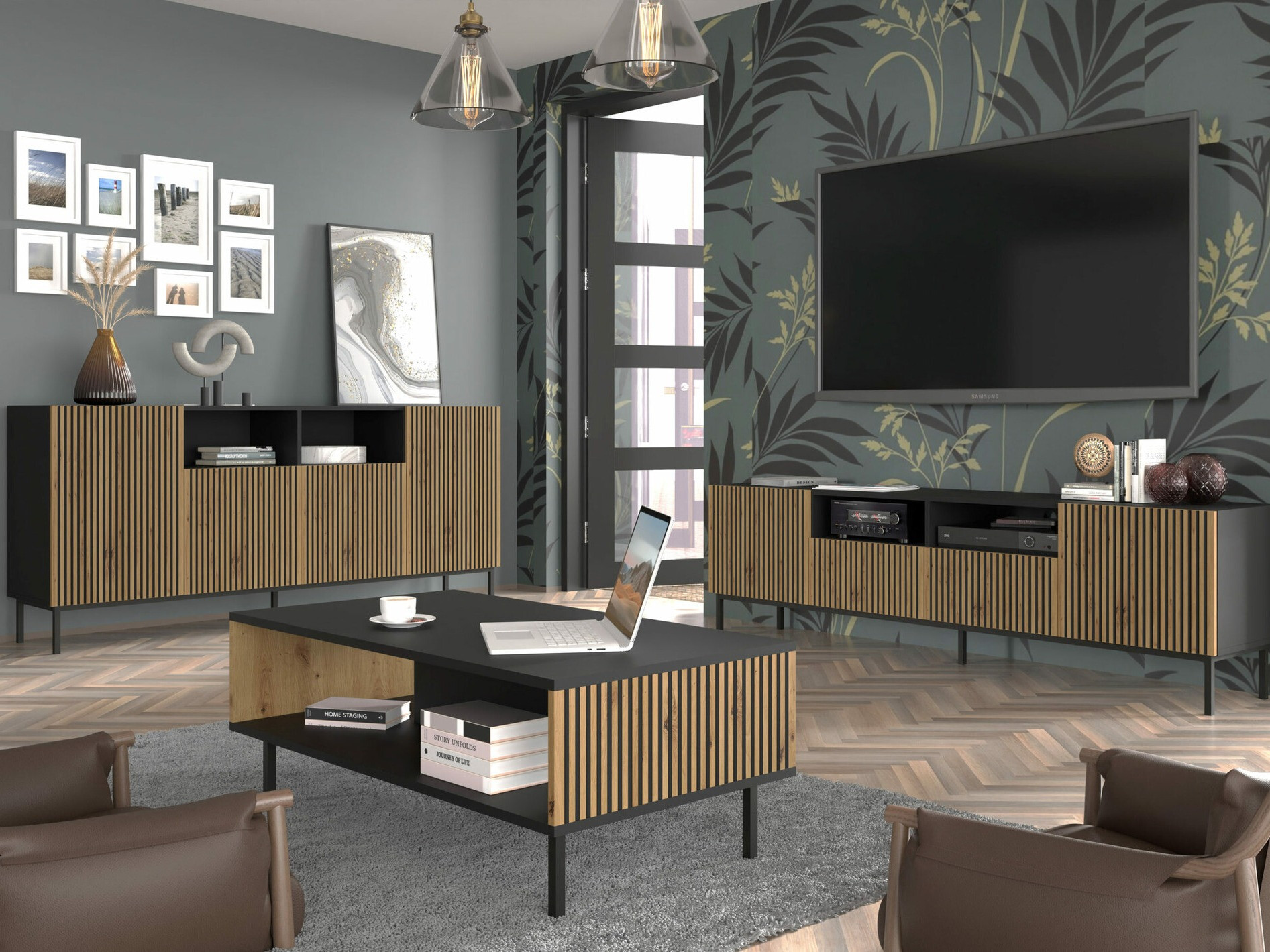 TV sto Talsalu 100 (Crno)