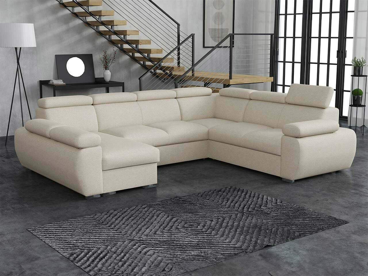 Ugaona sofa Columbus 214 (Aragon 03)