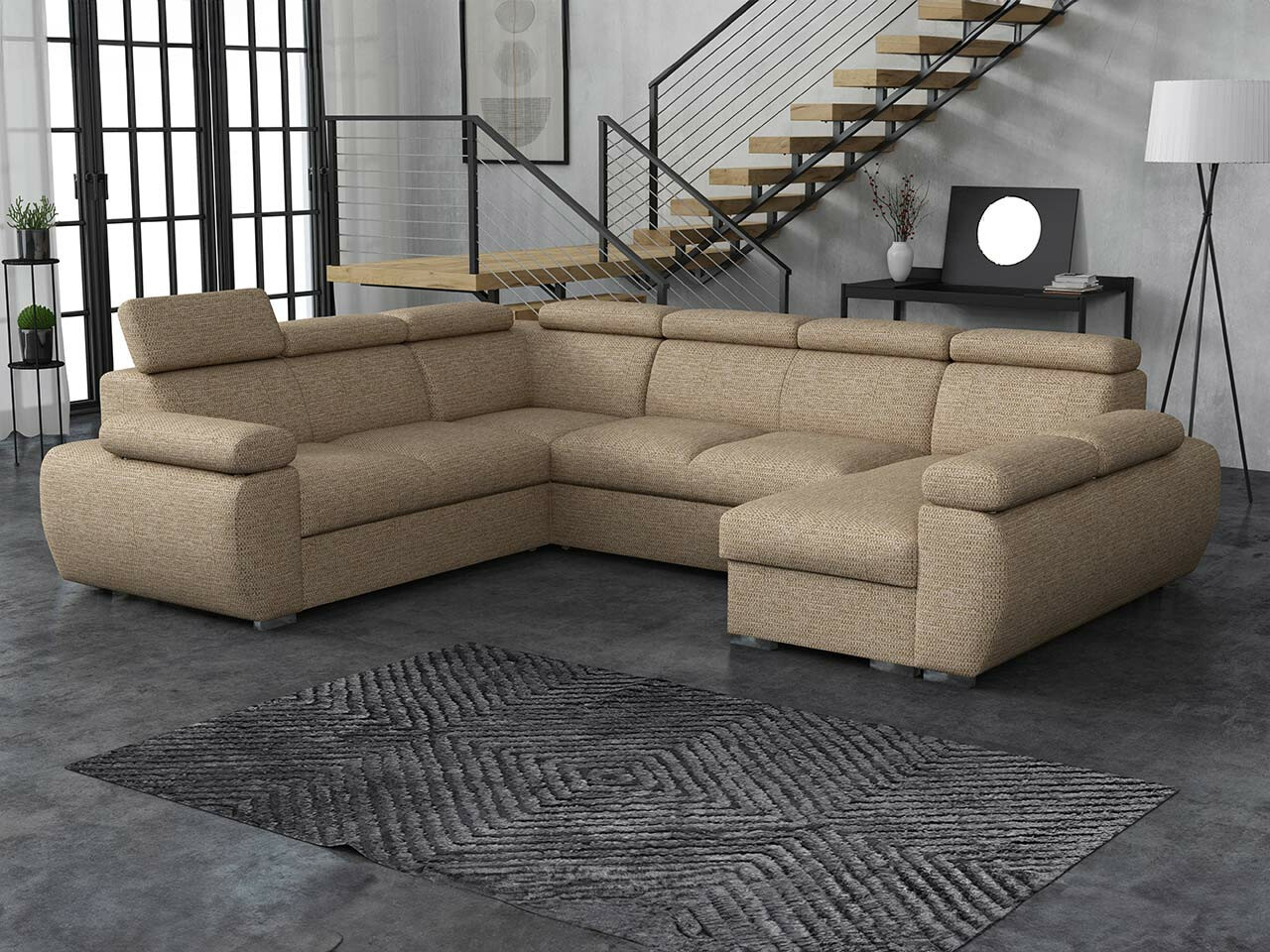 Ugaona sofa Columbus 214 (Aragon 14)
