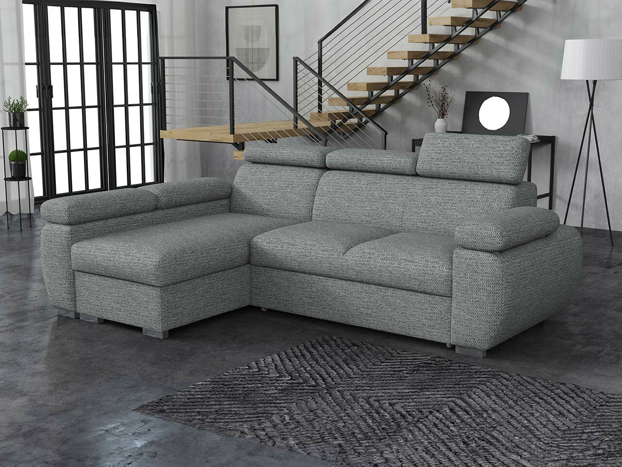 Ugaona sofa Columbus 132 (Aragon 93)