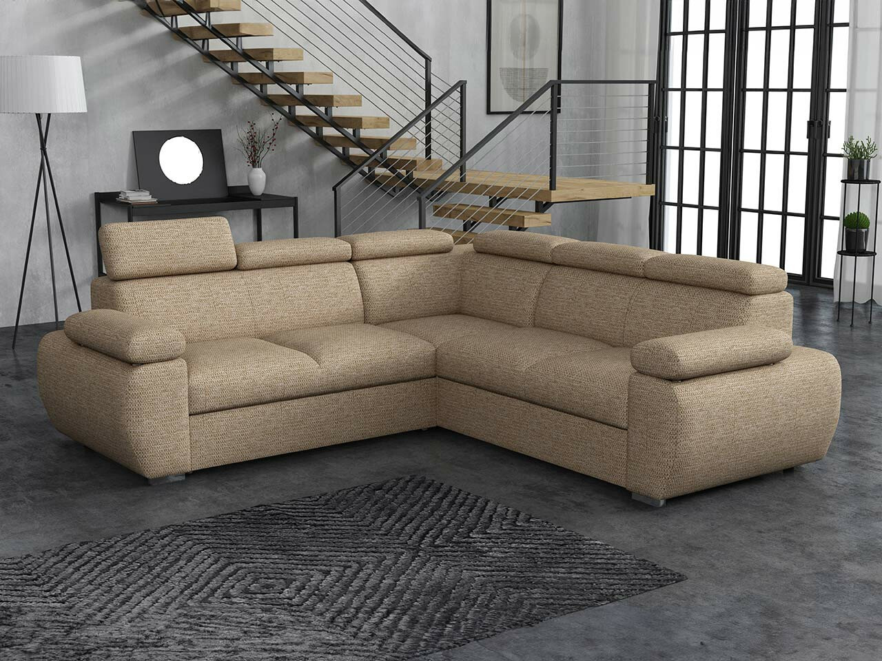 Ugaona sofa Columbus 215 (Aragon 14)
