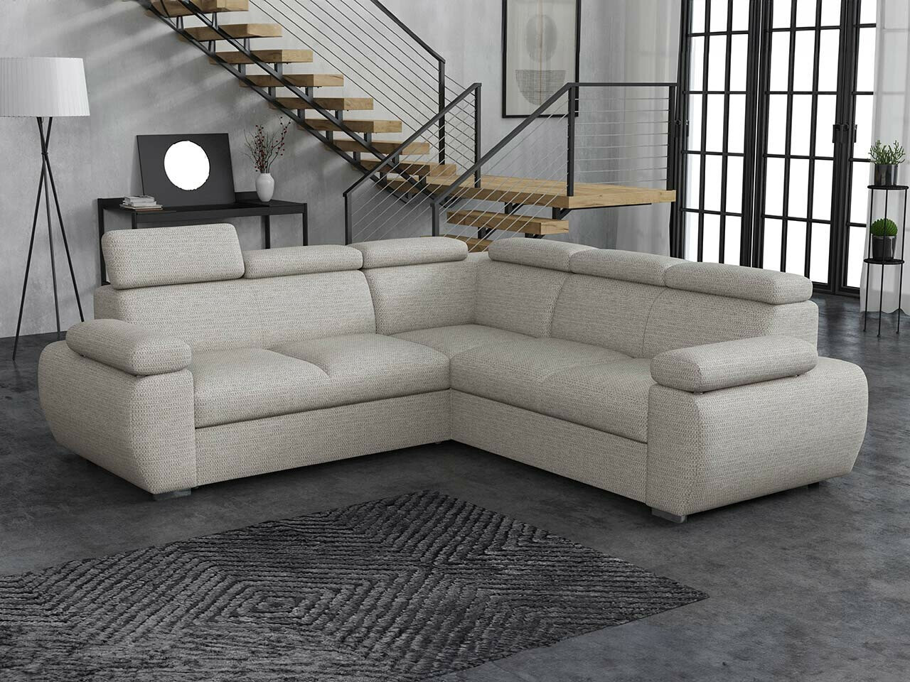 Ugaona sofa Columbus 215 (Aragon 80)