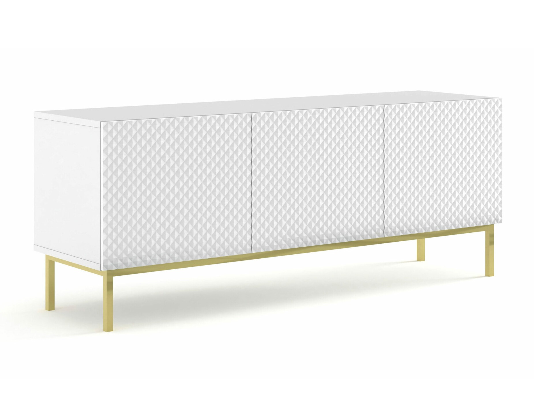 TV sto Odelomu 101 (Belo + Sjajno belo)