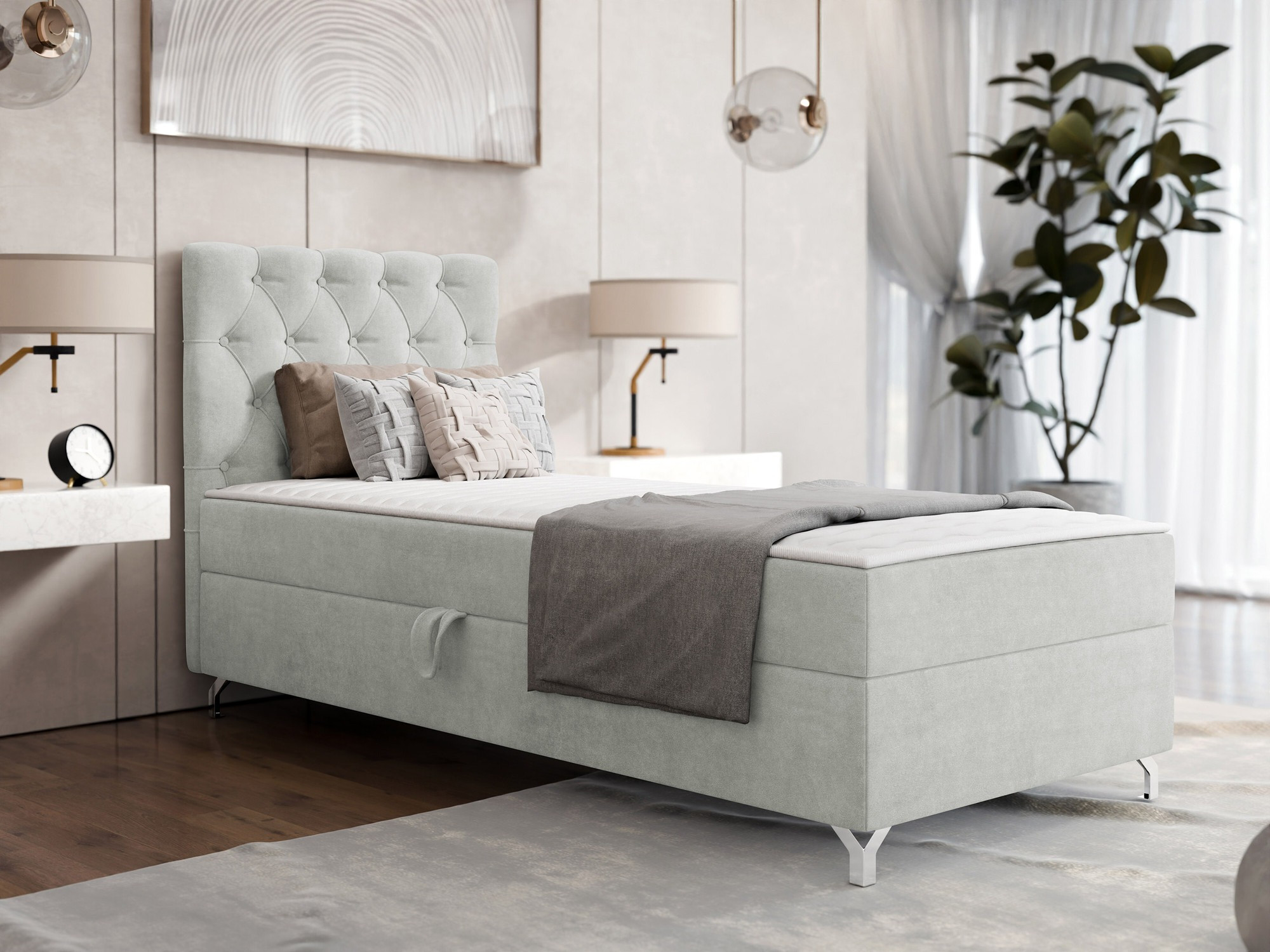 Boxspring krevet Memphis 142 (Manila 14)