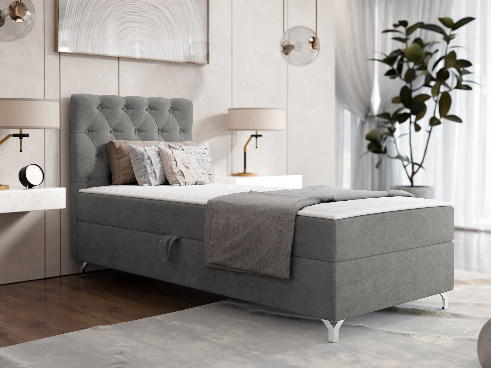 Boxspring krevet Memphis 142 (Manila 16)