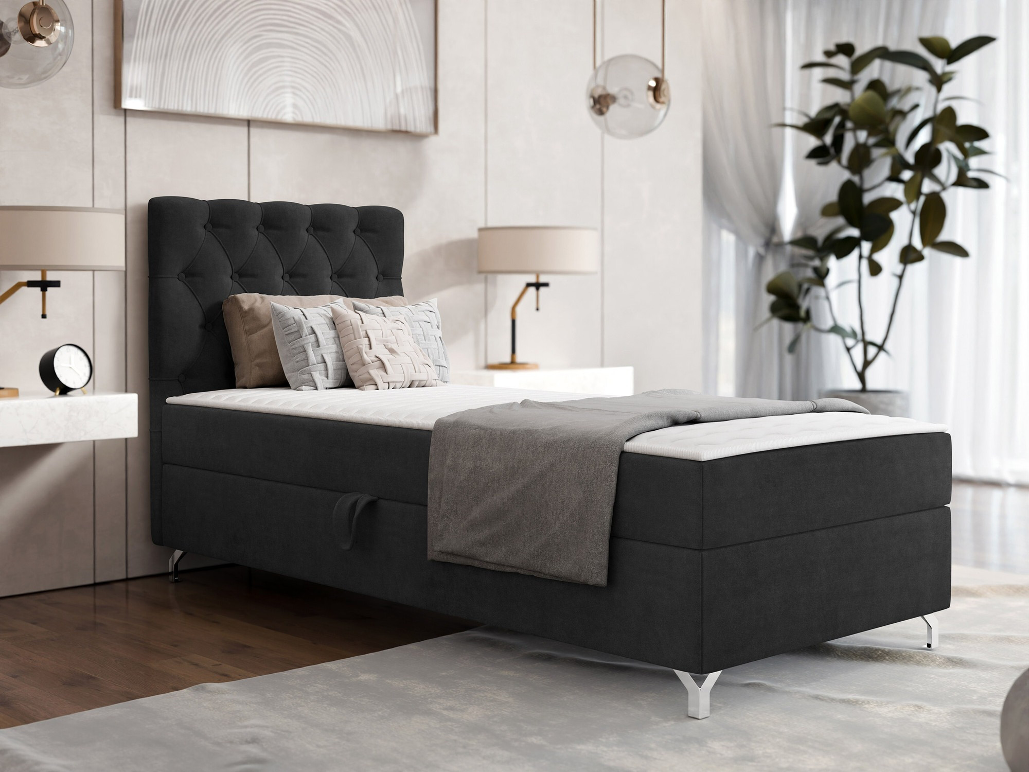 Boxspring krevet Memphis 142 (Manila 18)