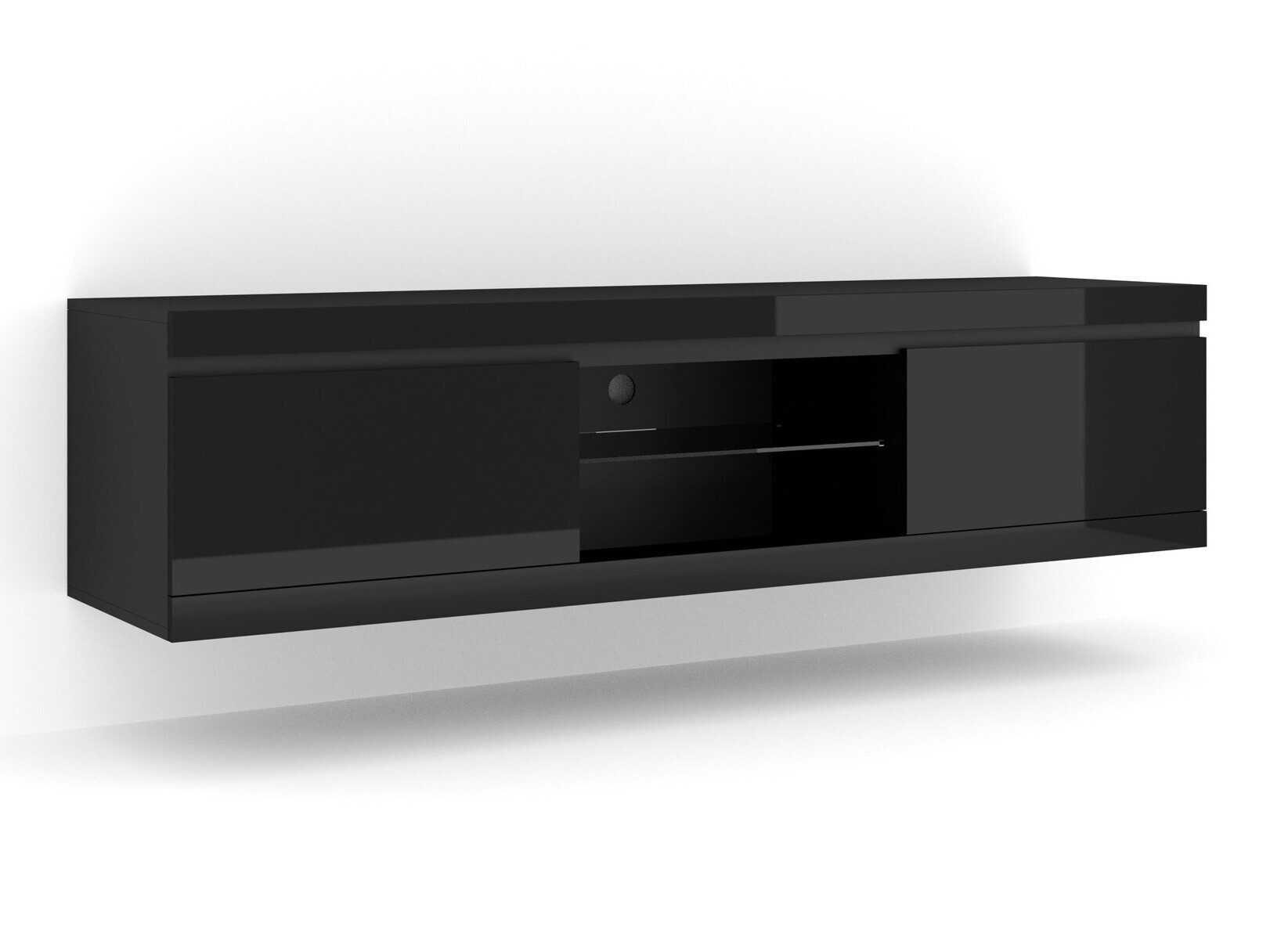 TV komoda Buffalo 163 (Crno)