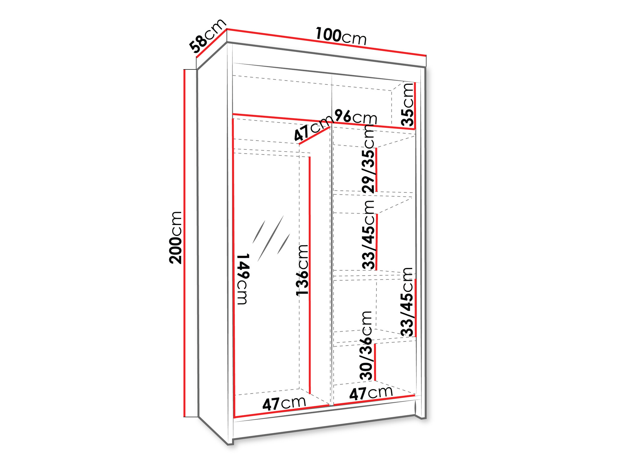 Ormar Closico 189 (Kašmir)