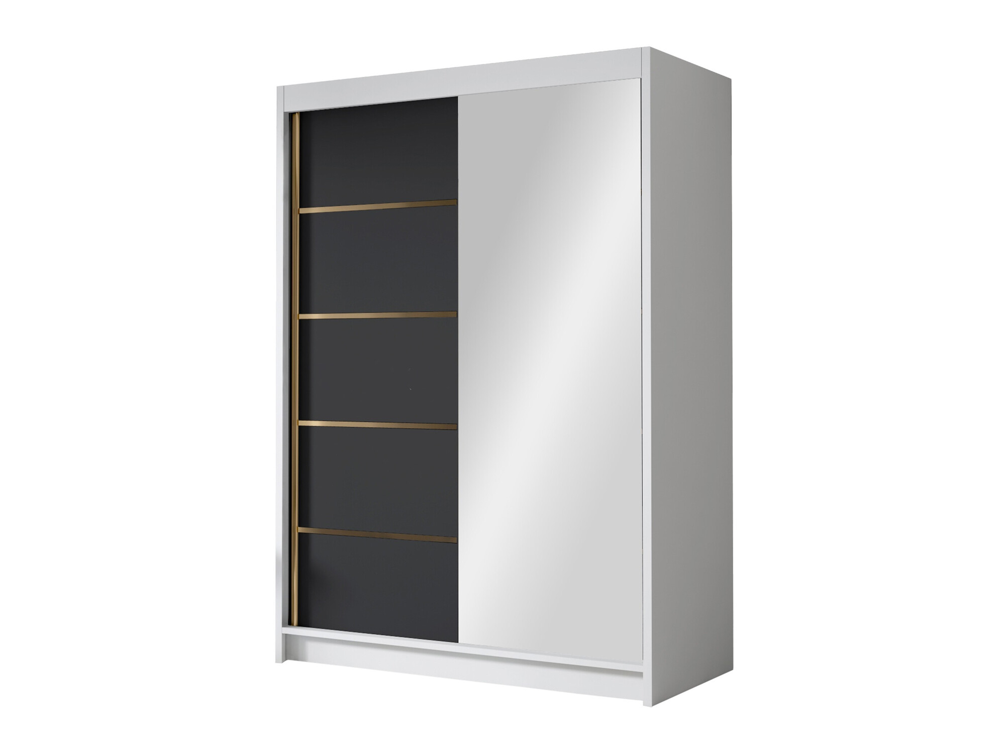 Ormar Closico Fornix III (Belo + Crno)