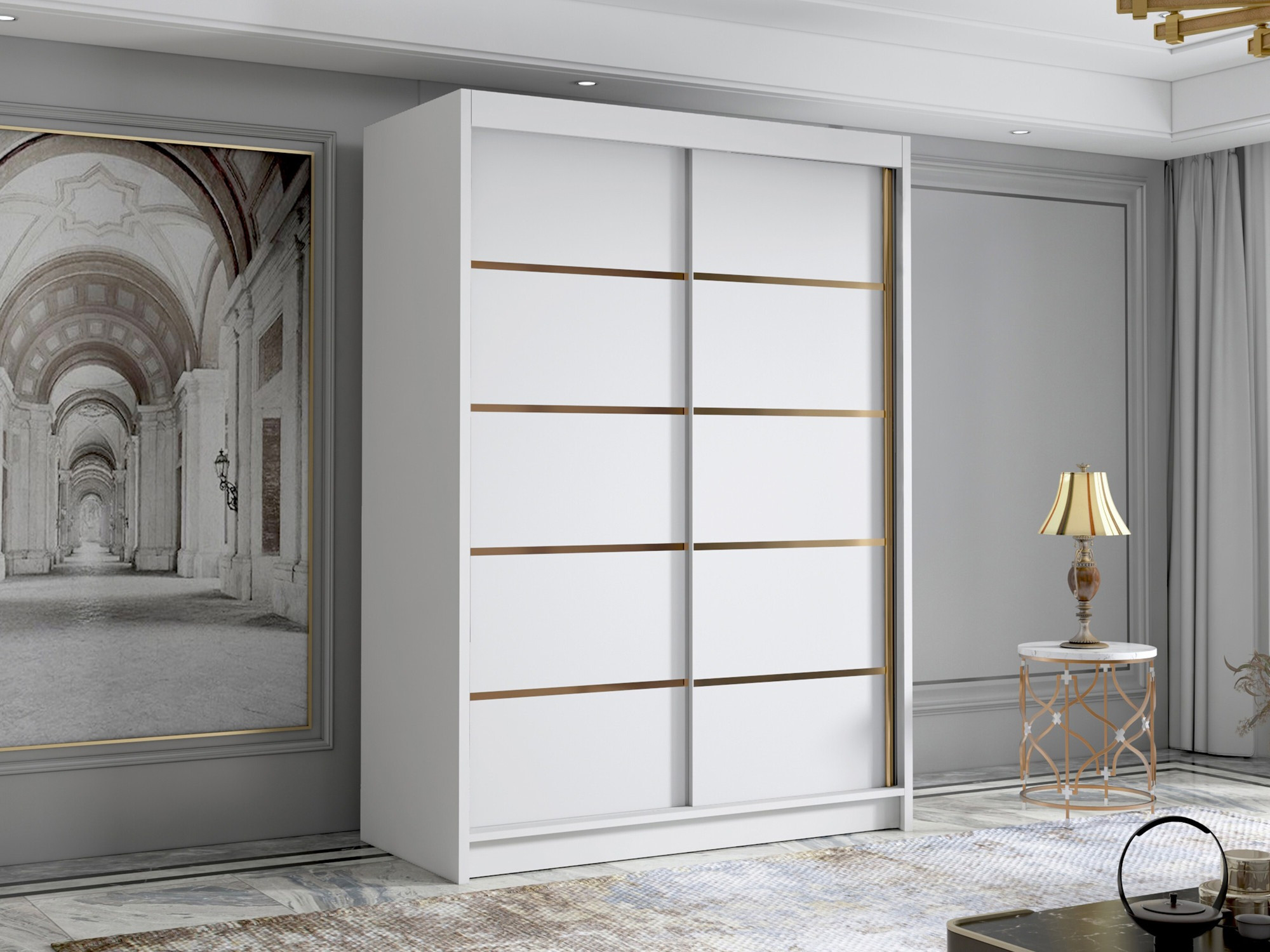 Ormar Closico Fornix III (Belo)