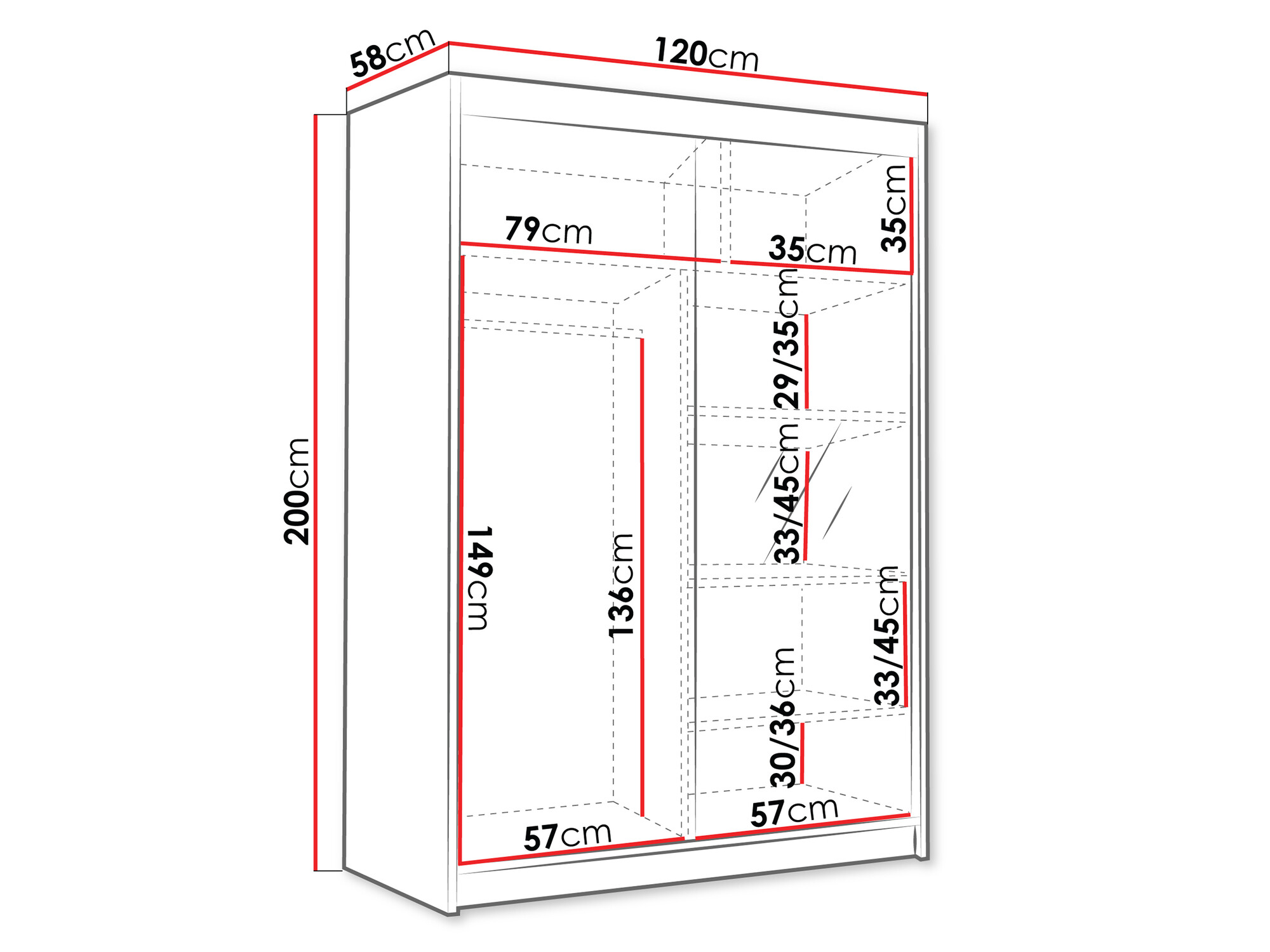 Ormar Closico Fornix III (Kašmir)