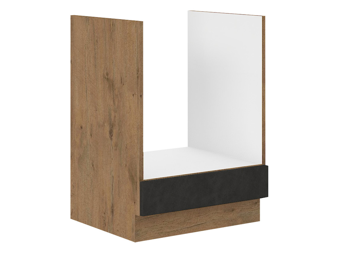 Modularni ormar za ugradne uređaje Wood Grey 125