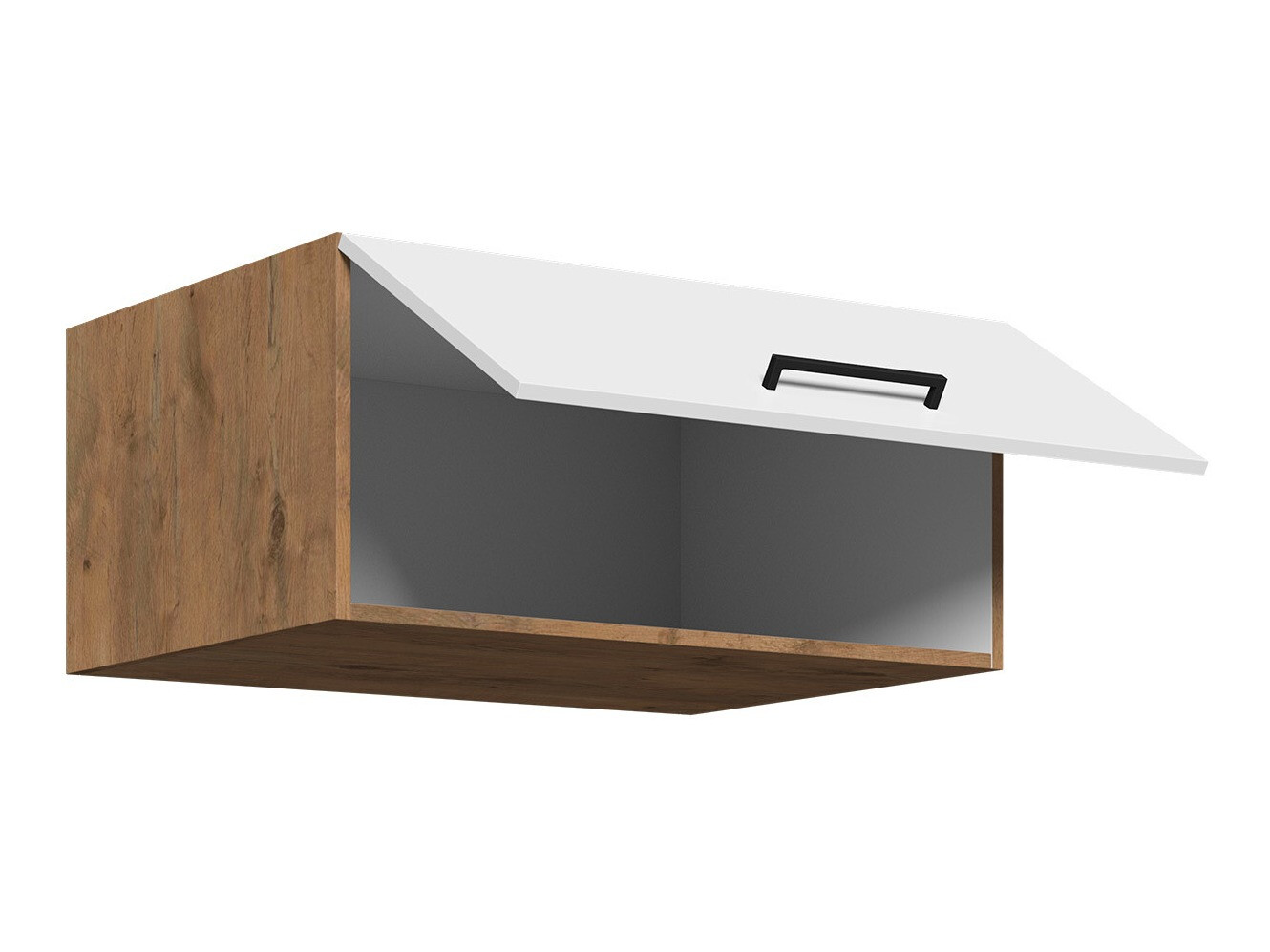 Modularni zidni ormar Wood White 134