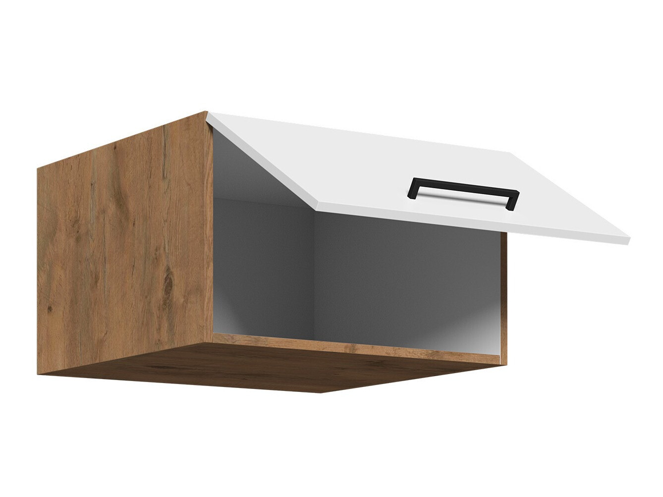 Modularni zidni ormarić Wood Grey 124