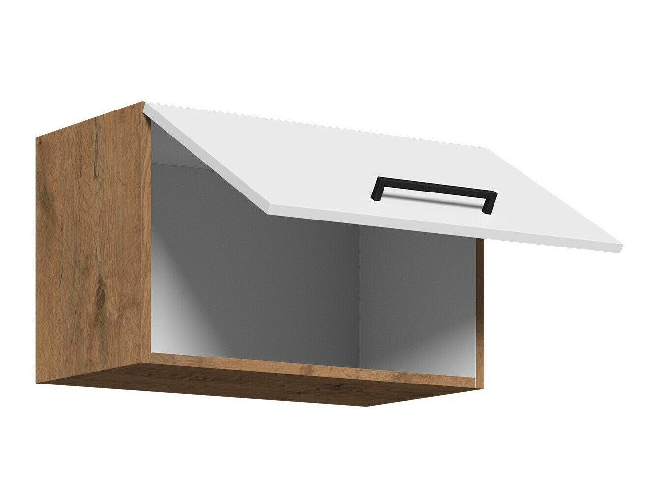 Modularni zidni ormarić Wood White 111