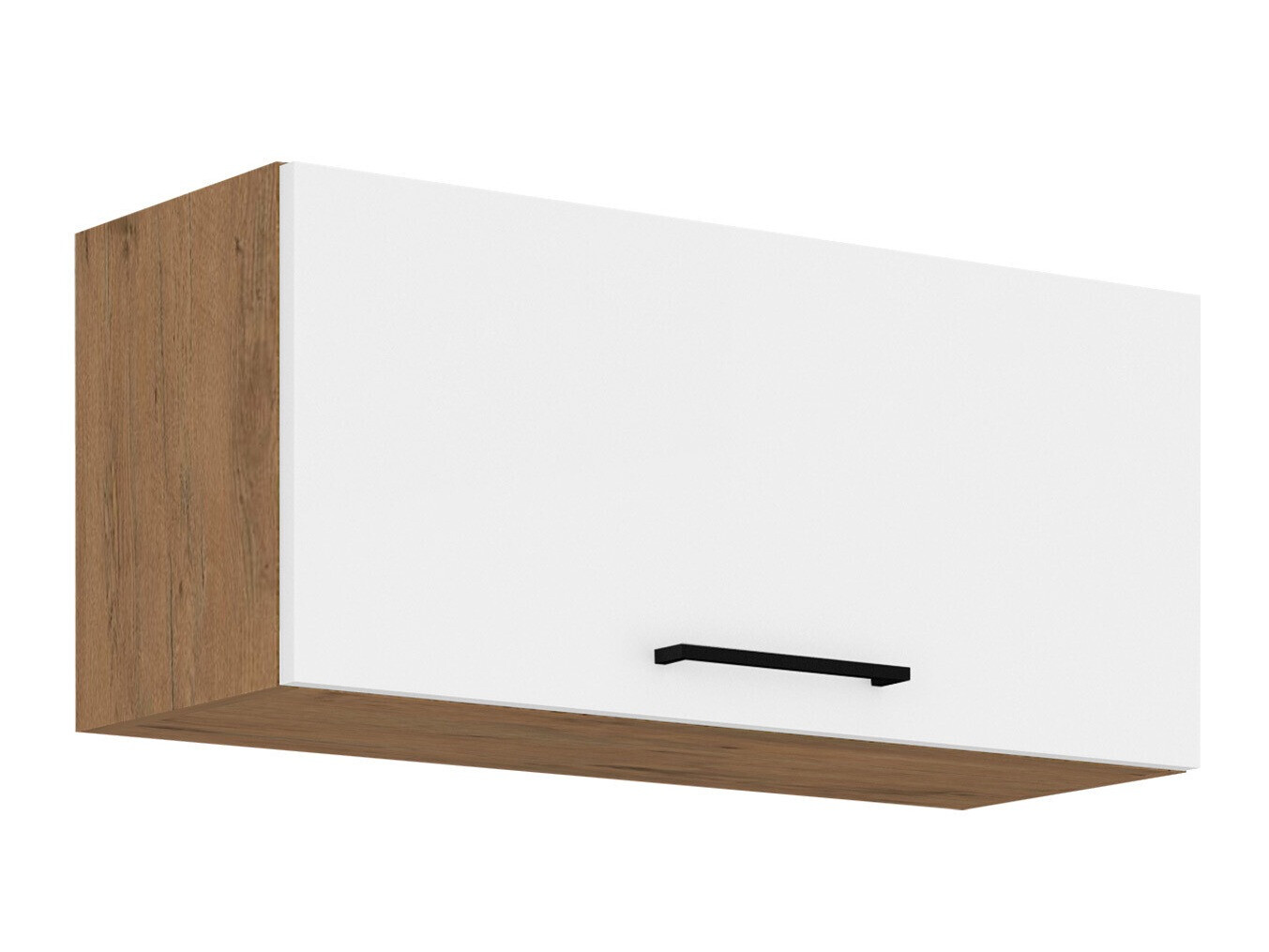 Modularni zidni ormarić Wood White 131