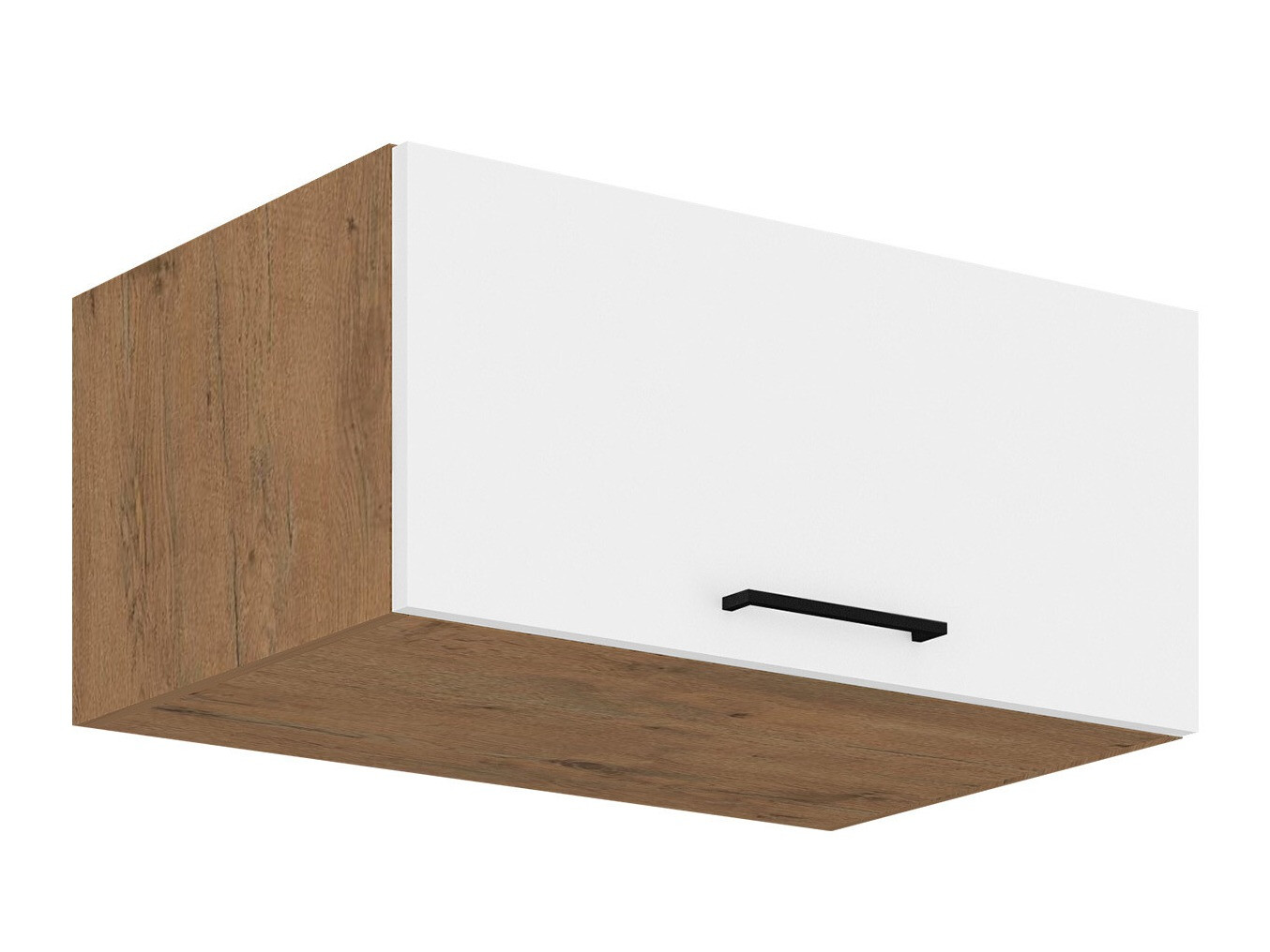 Modularni zidni ormarić Wood White 134