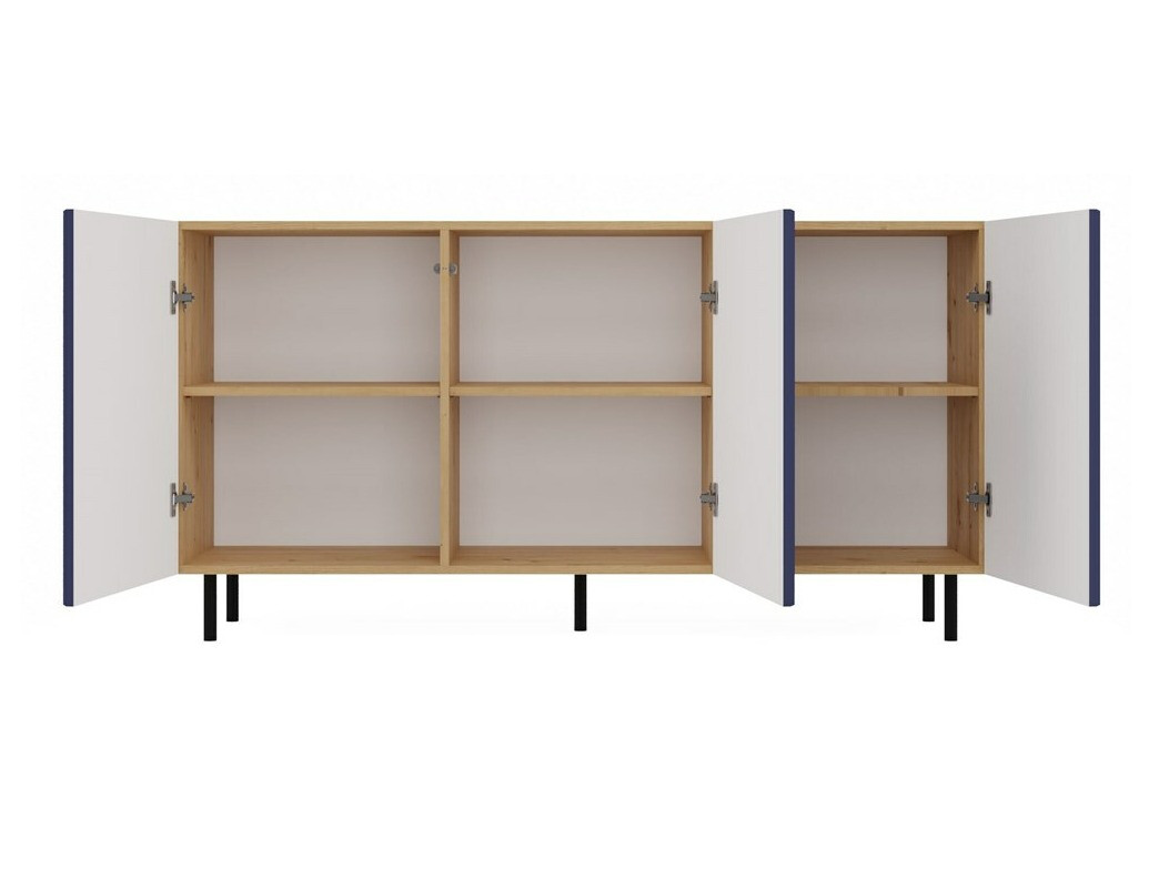 Ormarić Romseru 102 (Plava + Zanatski hrast)