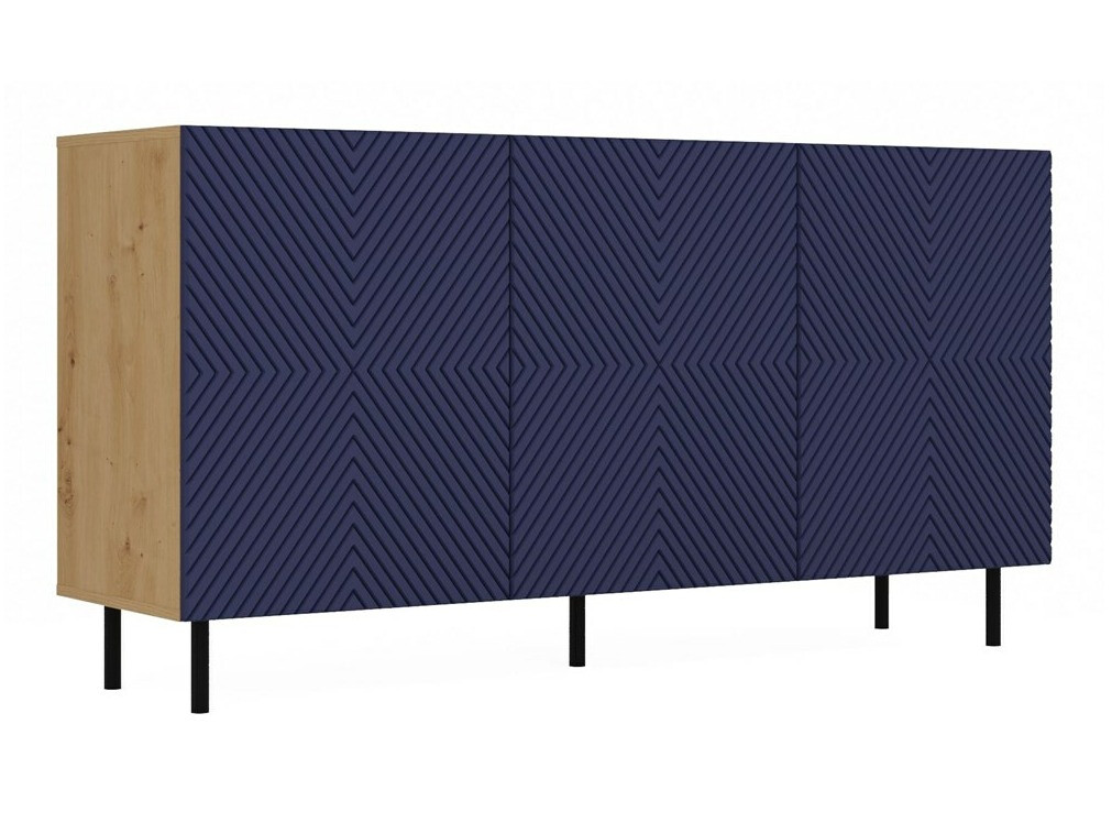 Ormarić Romseru 103 (Plava + Artisan hrast)