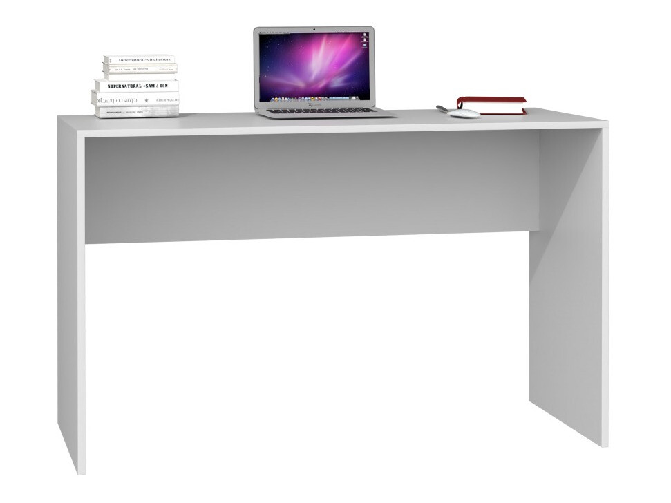 Ugaoni kancelarijski sto Mandeville 125 (Mat belo)