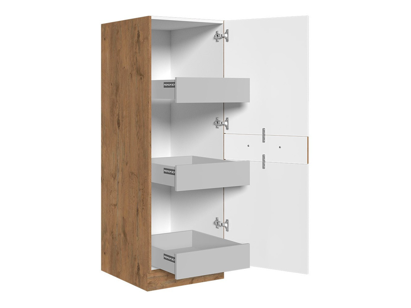 Modularni ormar sa fiokom i vratima Wood Dark 120