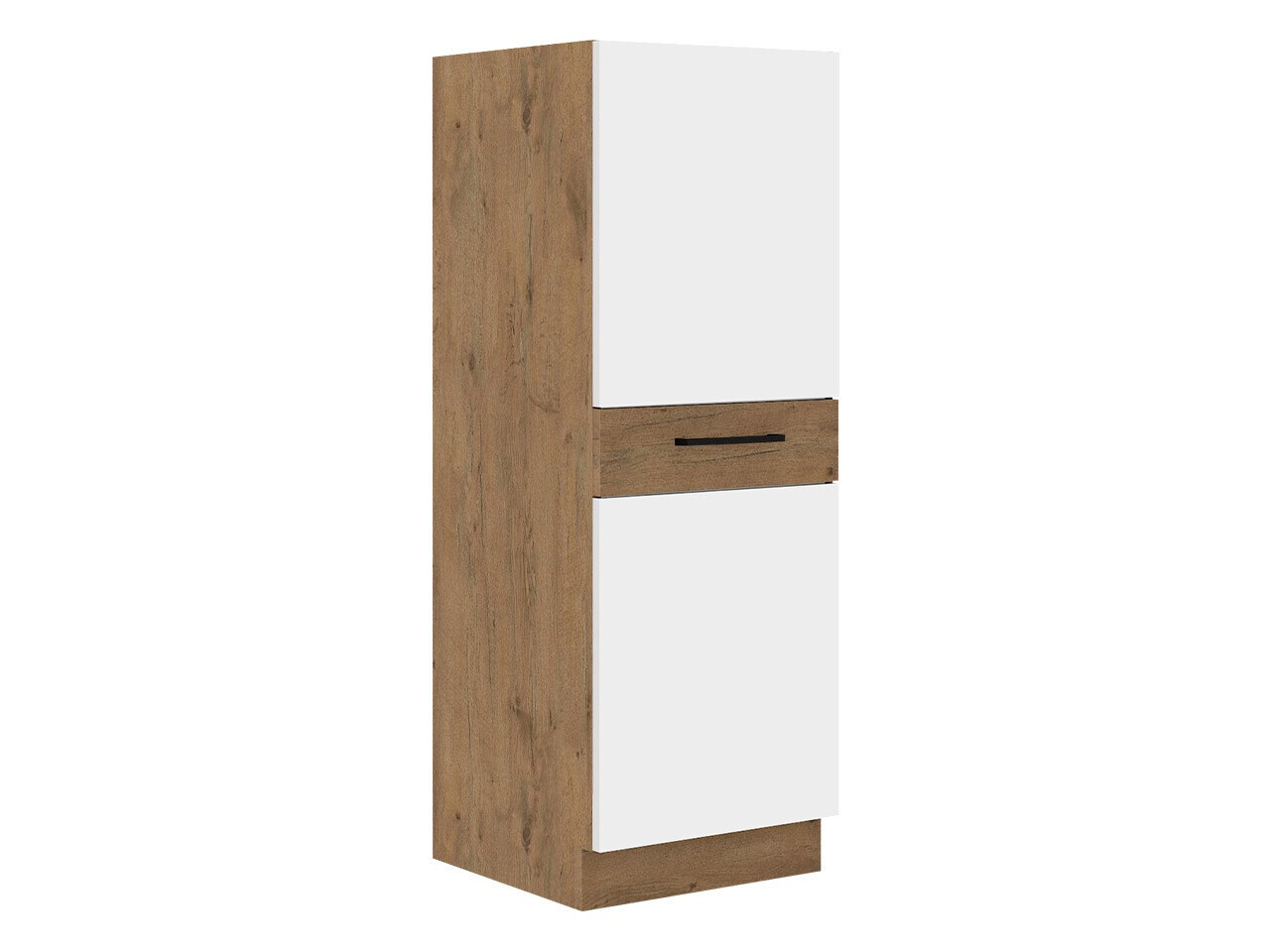 Modularni ormar sa fiokom i vratima Wood White 100