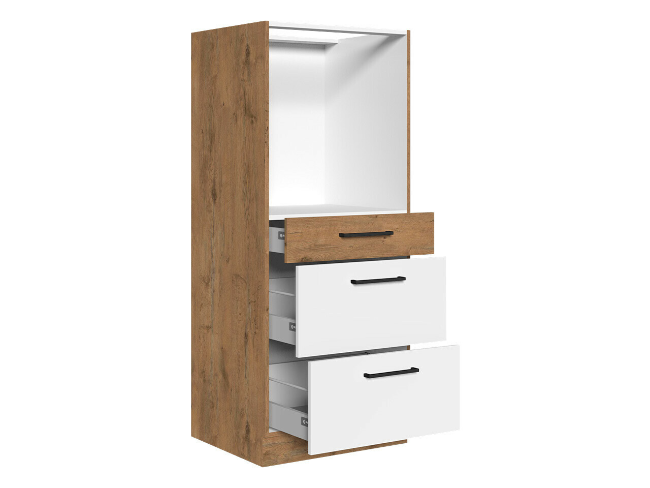 Modularni ormar za ugradne uređaje Wood Grey 102