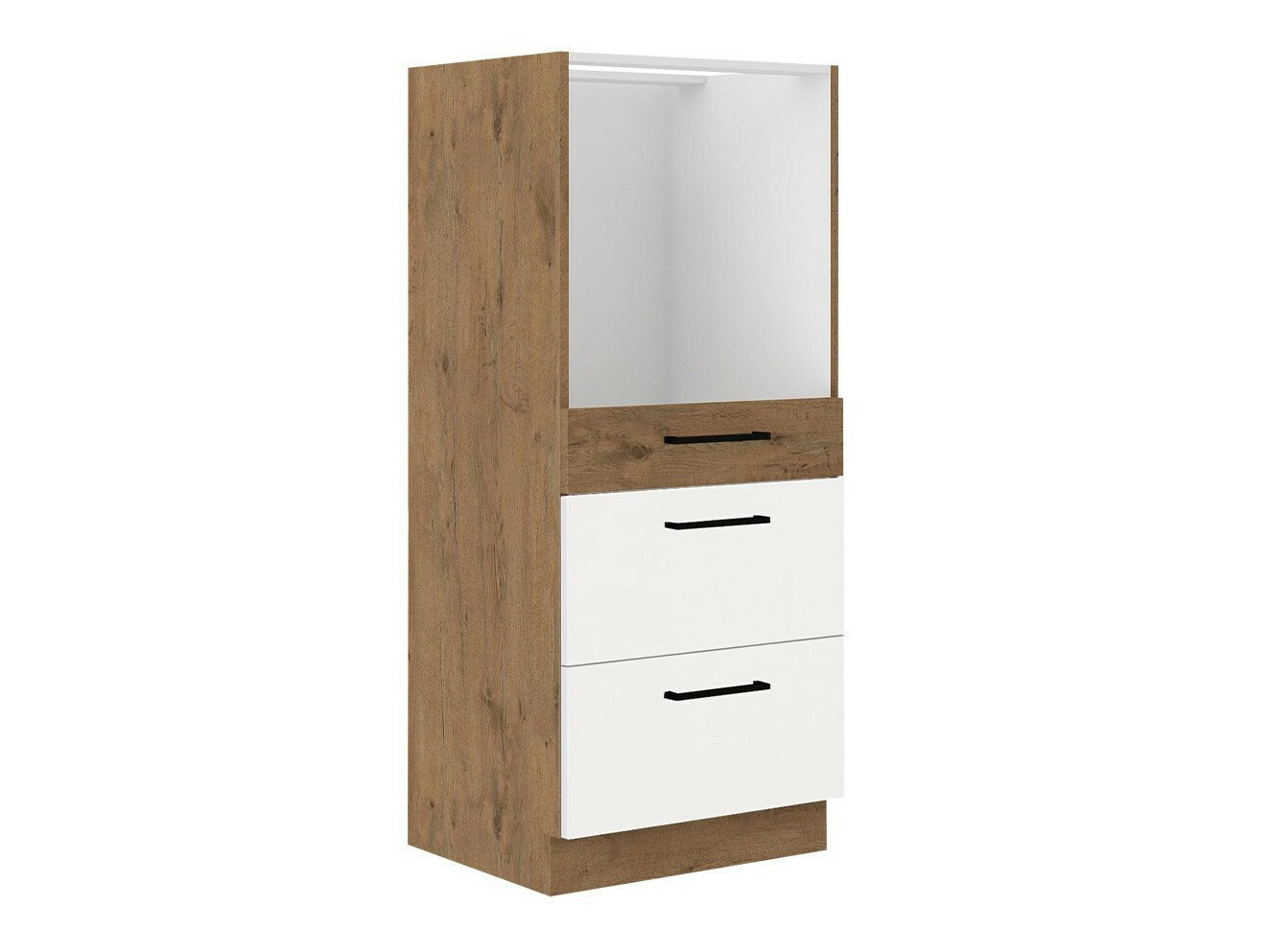 Modularni ormar za ugradne uređaje Wood White 102