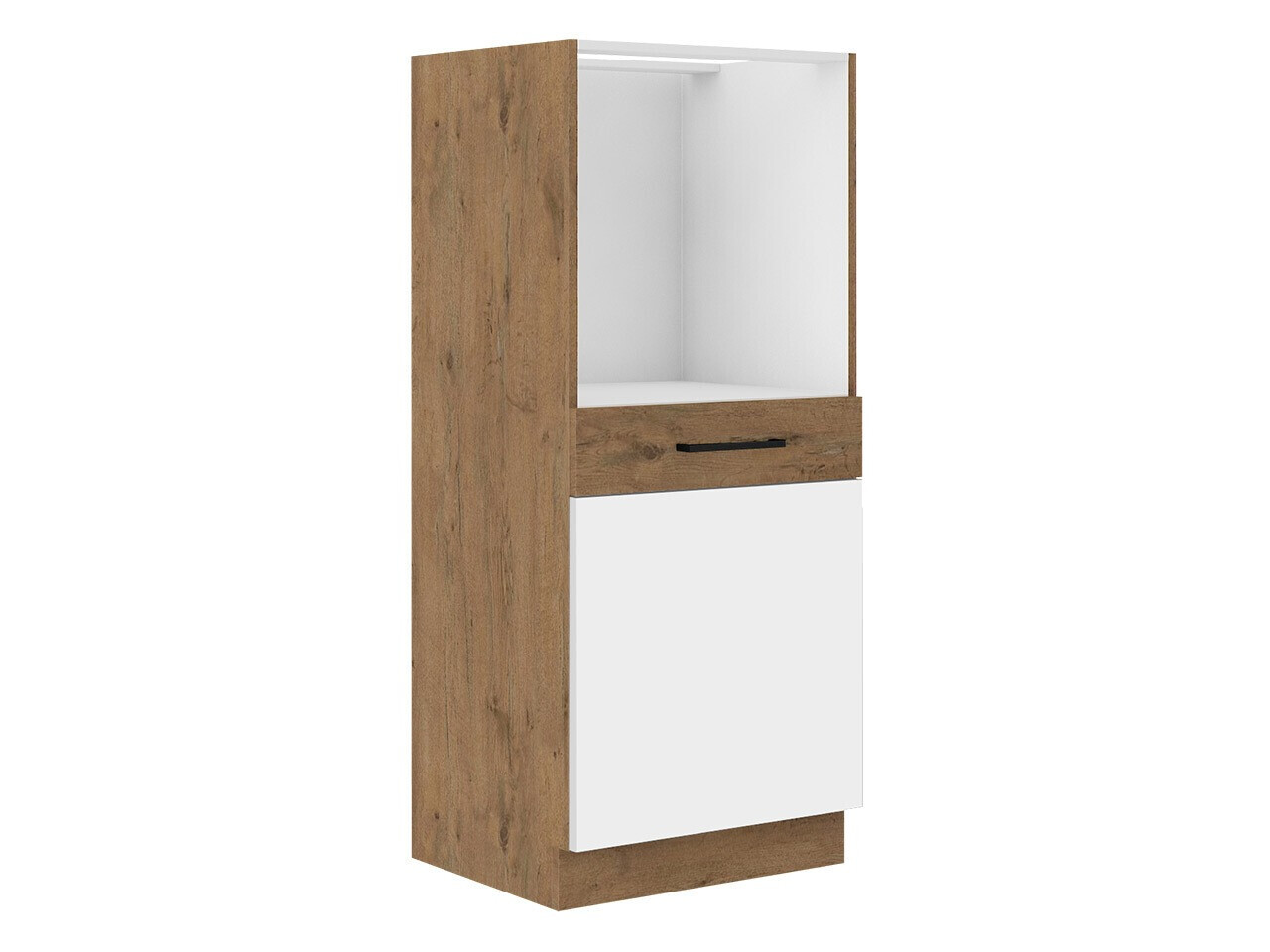 Modularni ormar za ugradne uređaje Wood White 122