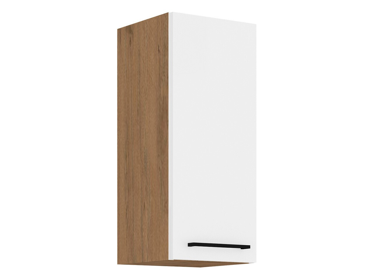 Modularni zidni ormarić Wood White 133