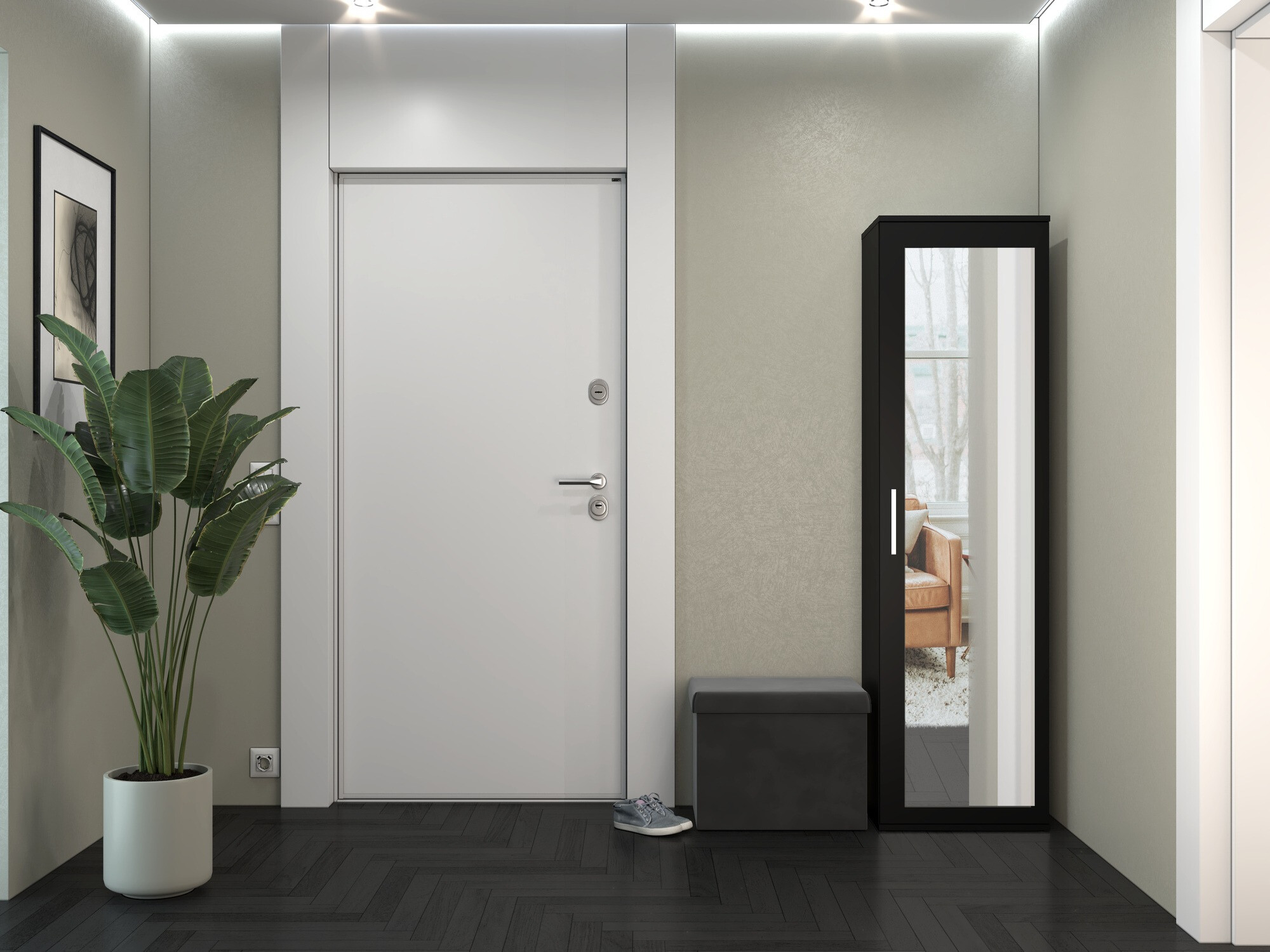 Ormar Mandeville 127 (Mat crna)