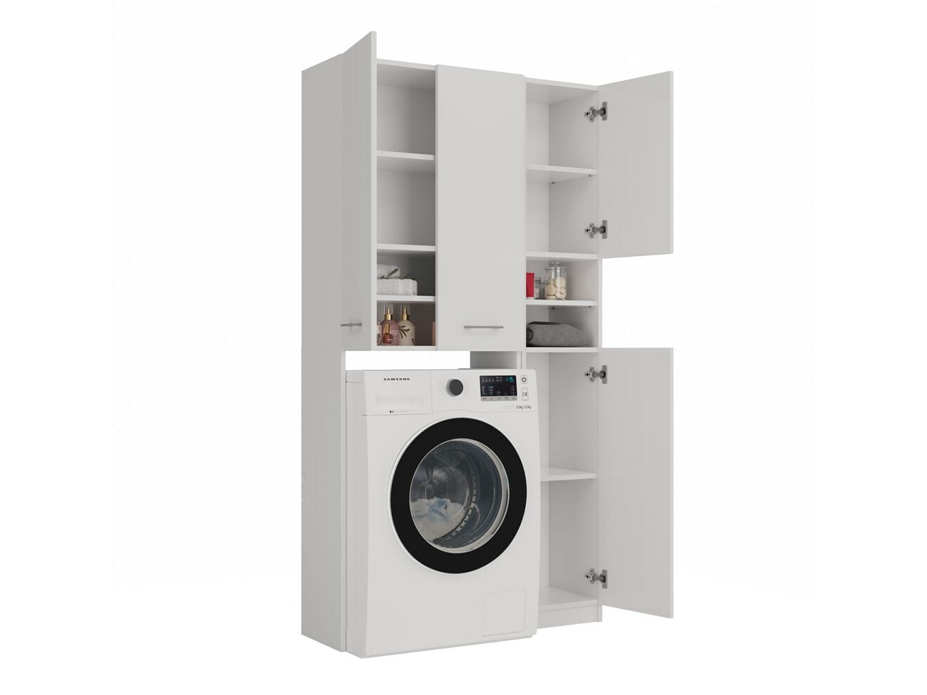 Polica za kupatilo Mandeville 130 (Belo)