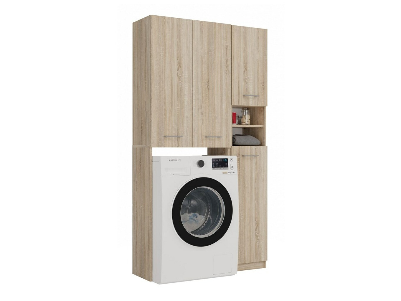 Polica za kupatilo Mandeville 130 (Sonoma hrast)