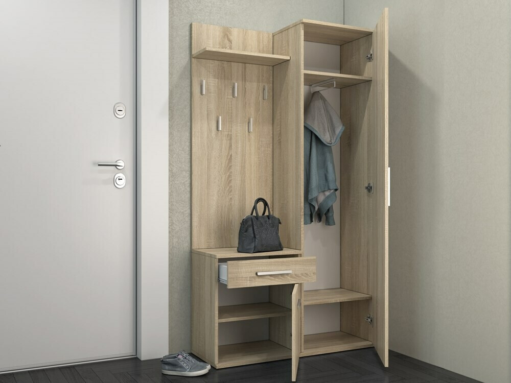 Set za hodnik Mandeville 126 (Sonoma hrast)