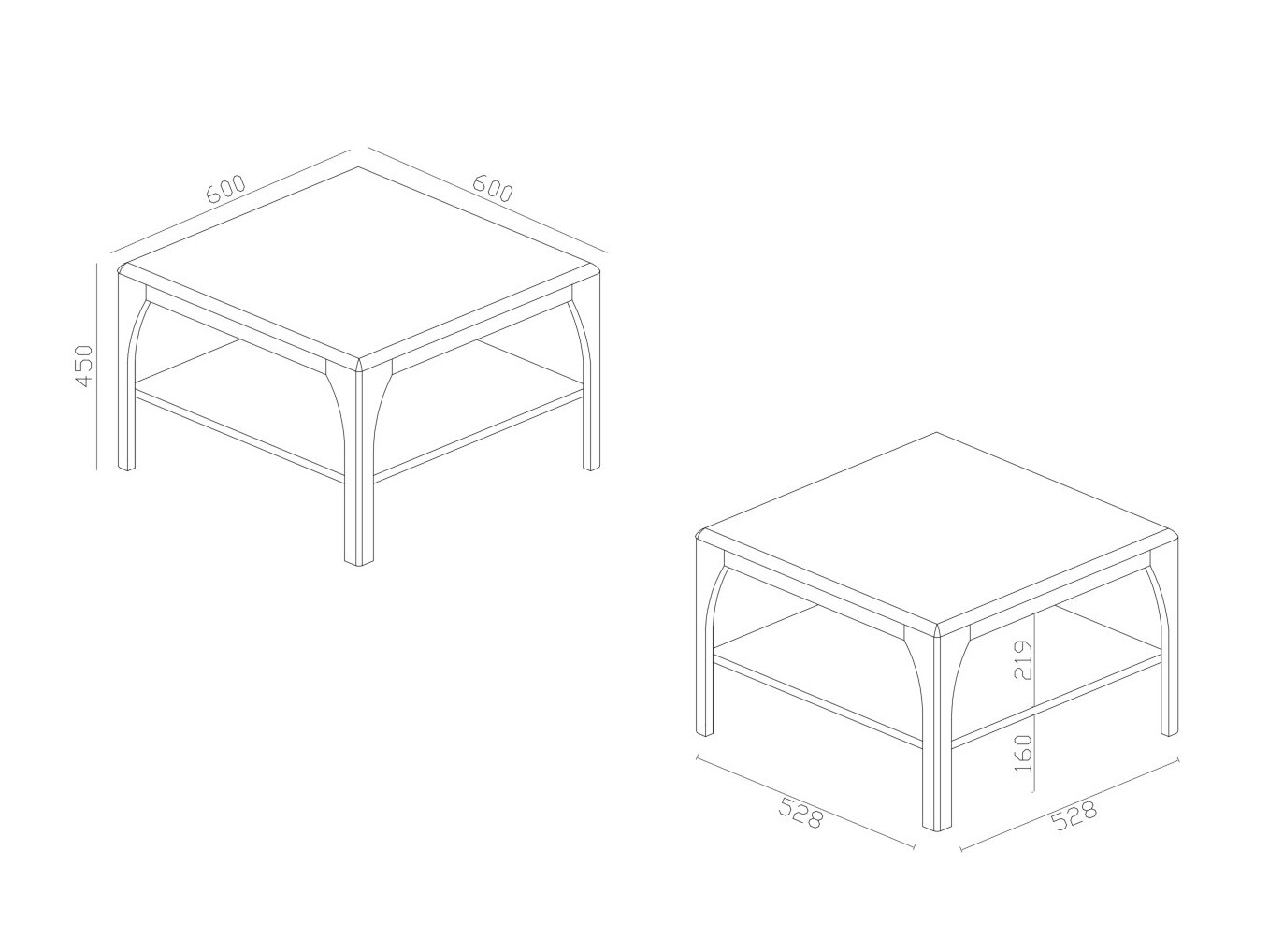 Stočić za kafu Dunremo 111