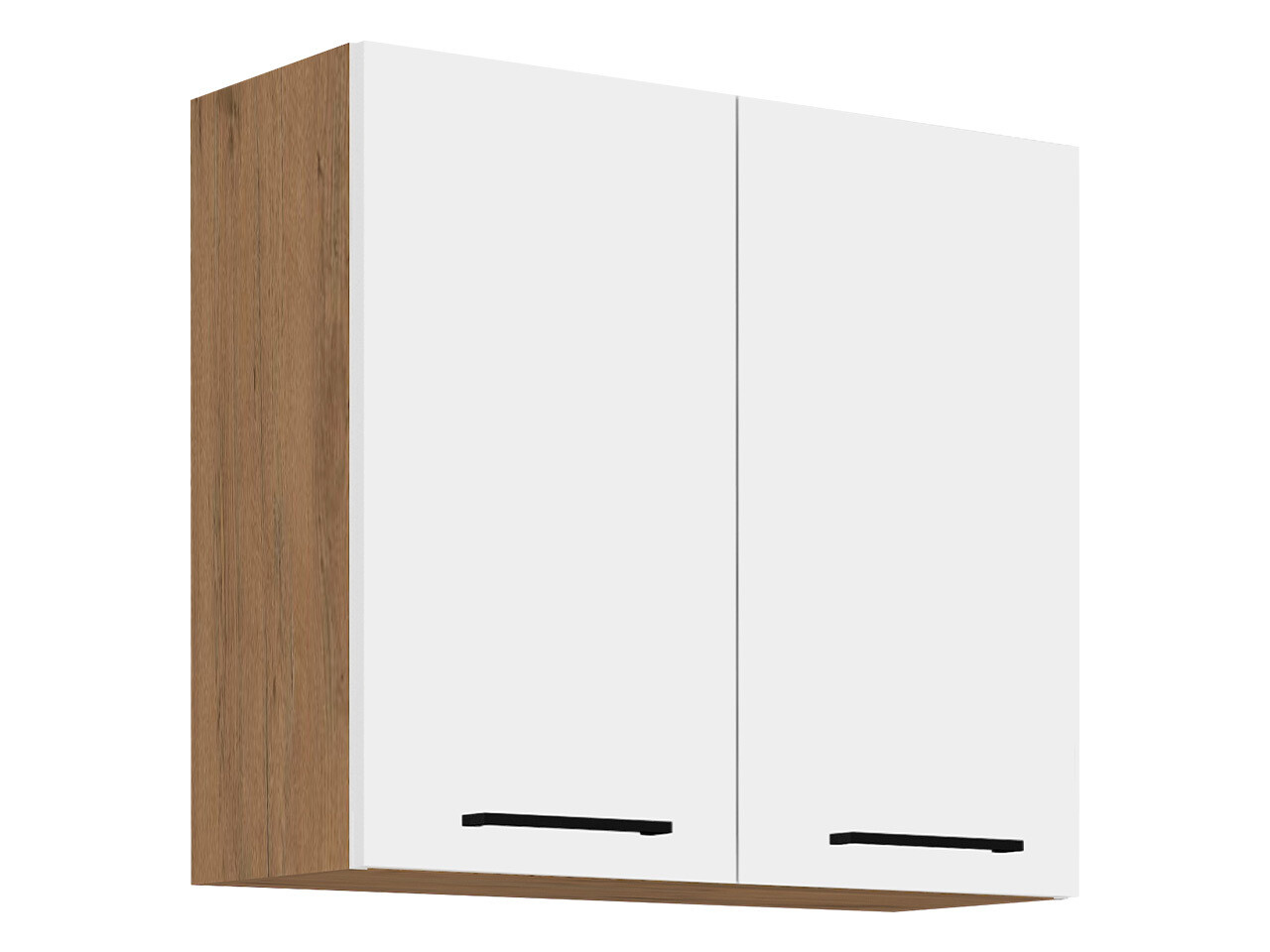 Modularni zidni ormarić Wood White 121