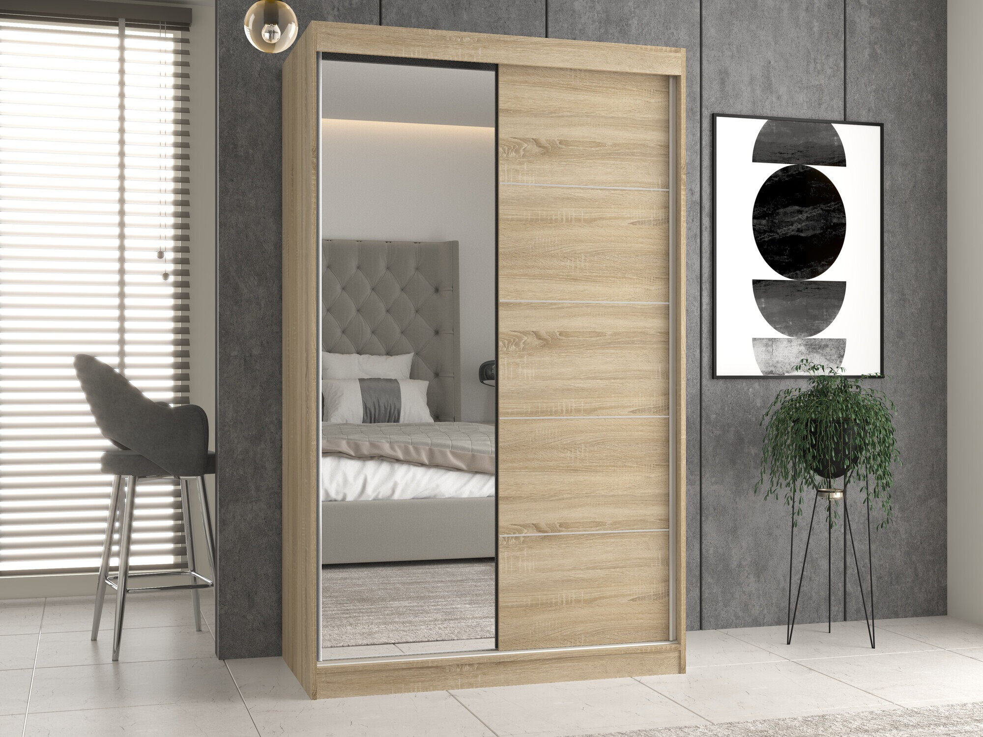 Ormar Mandeville 157 (Sonoma hrast)