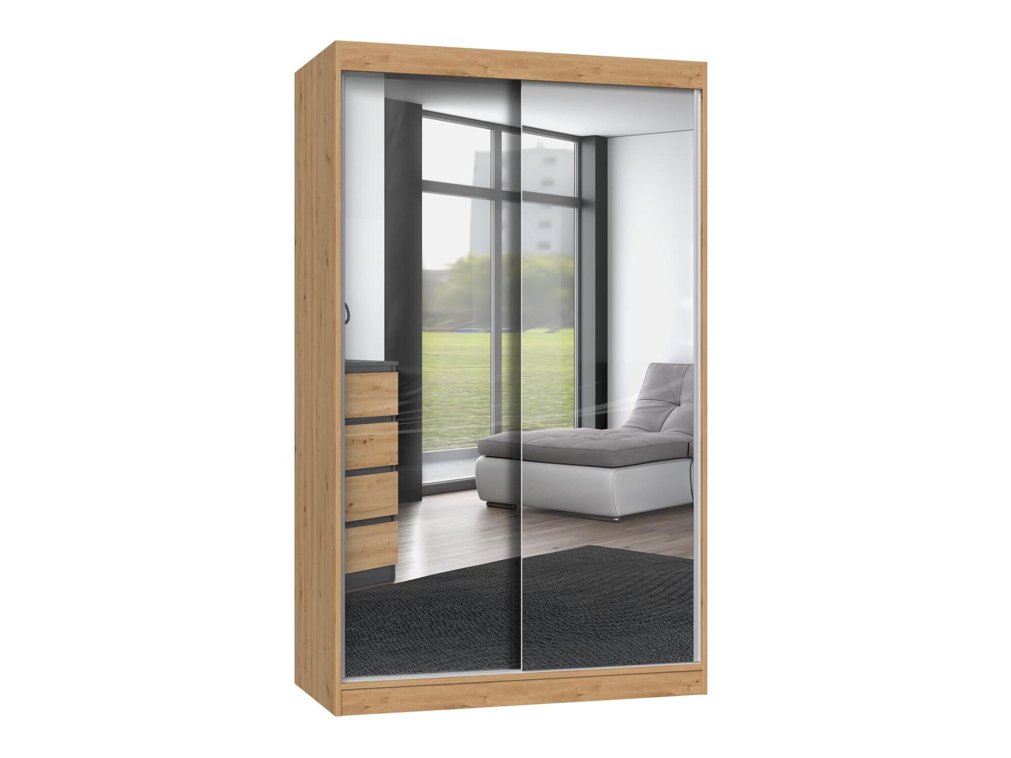 Ormar Mandeville 158 (Artisan hrast)