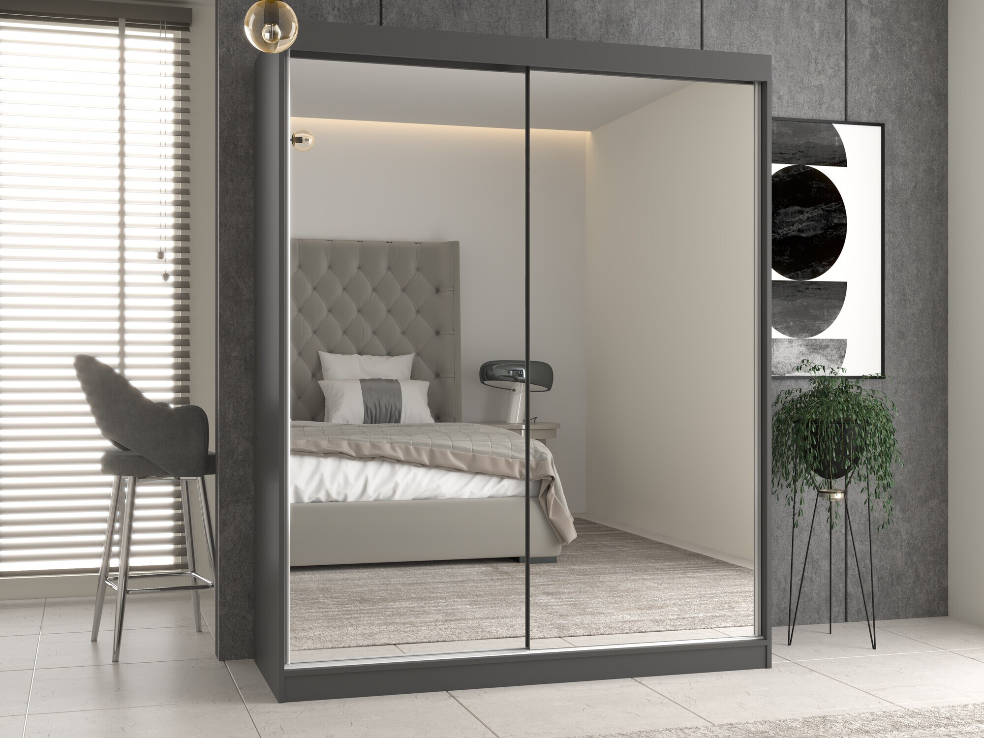 Ormar Mandeville 165 (Antracit)