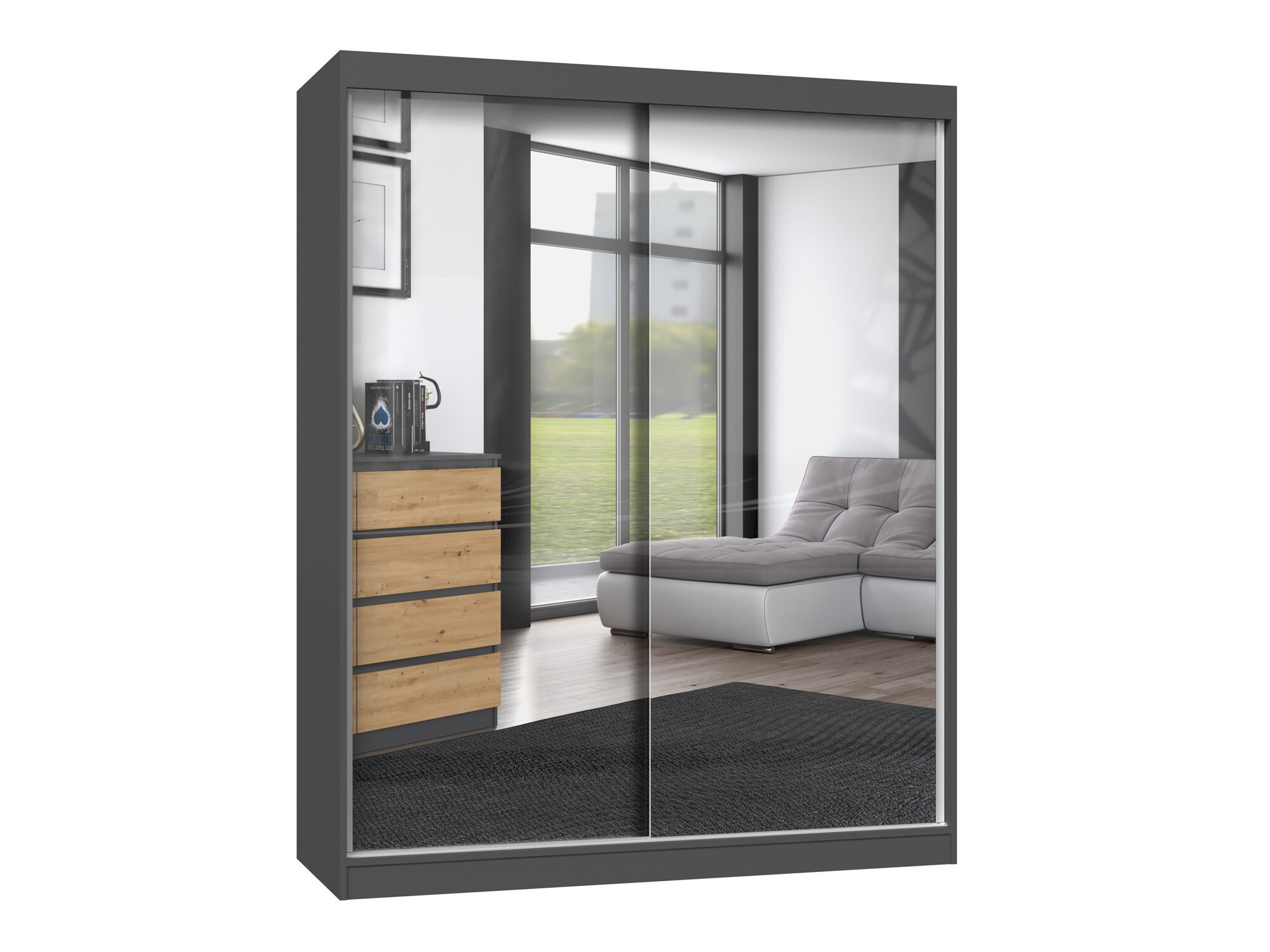Ormar Mandeville 165 (Antracit)