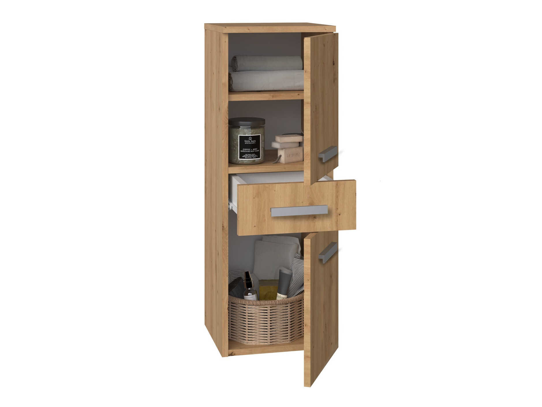 Ormarić za kupatilo Nolmaru 108 (Zanatski hrast)