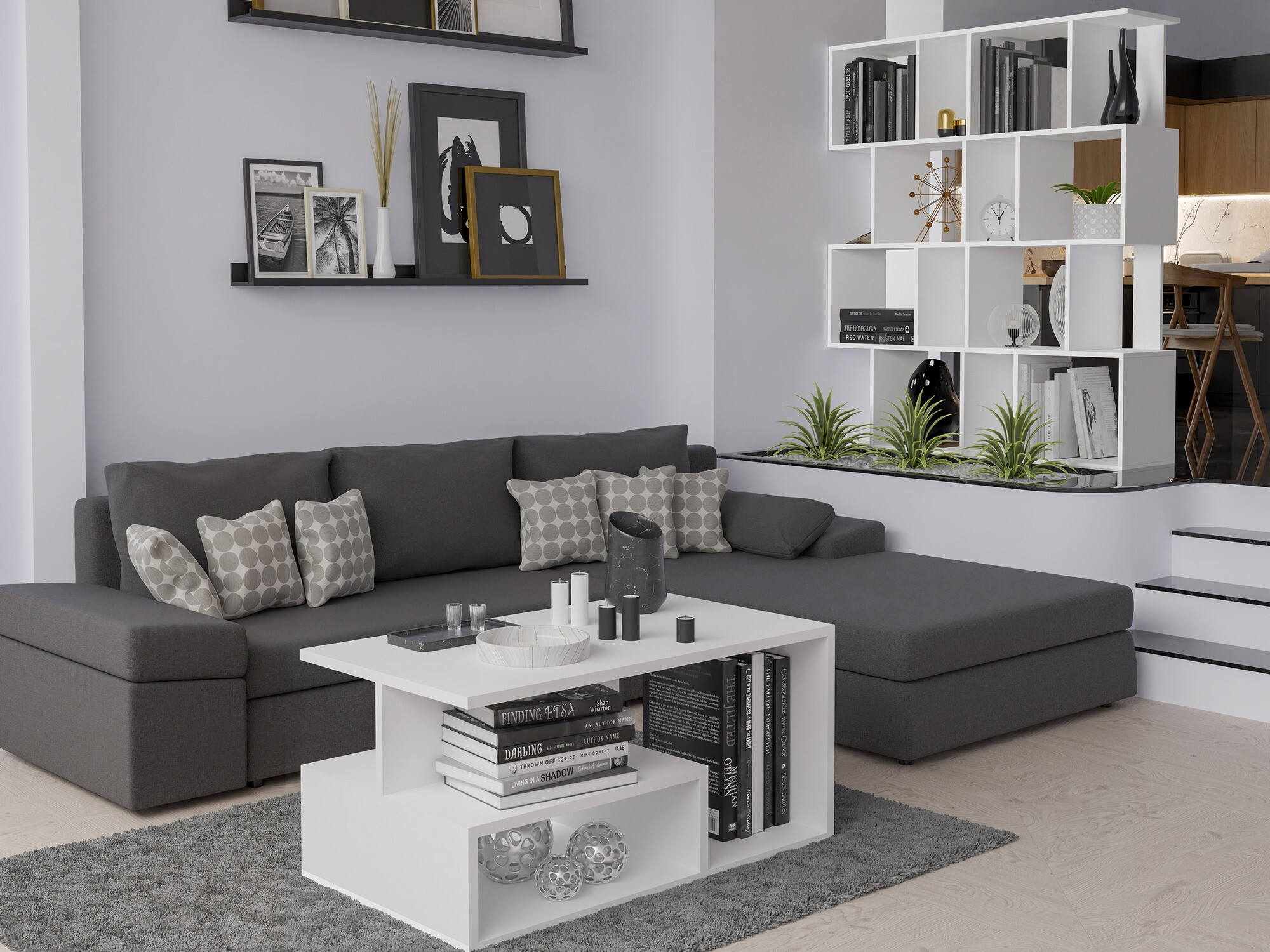 Polica Mandeville 160 (Belo)