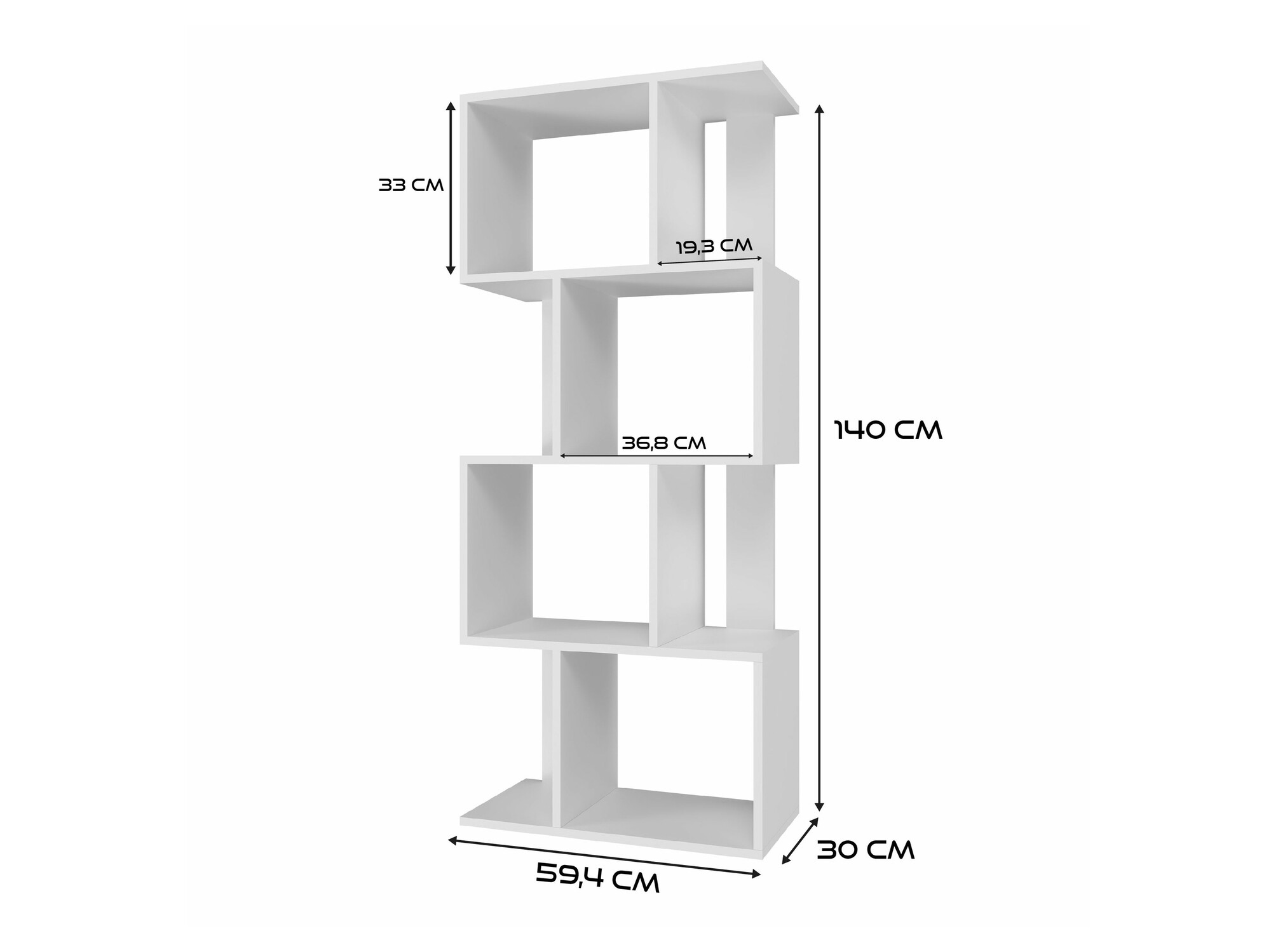 Polica Mandeville 160 (Belo)