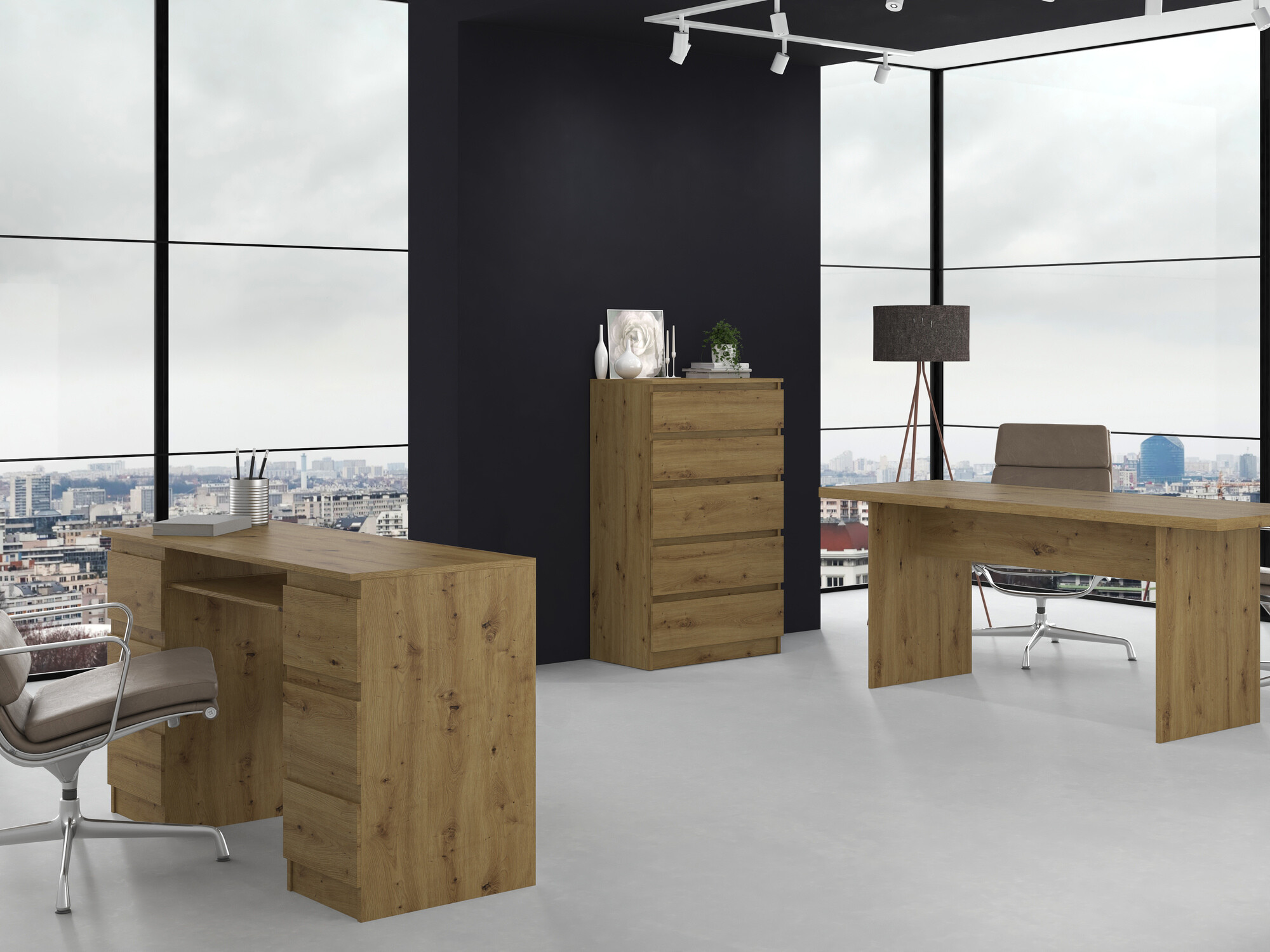 Komoda Elbvelu 104 (Zanatski hrast)